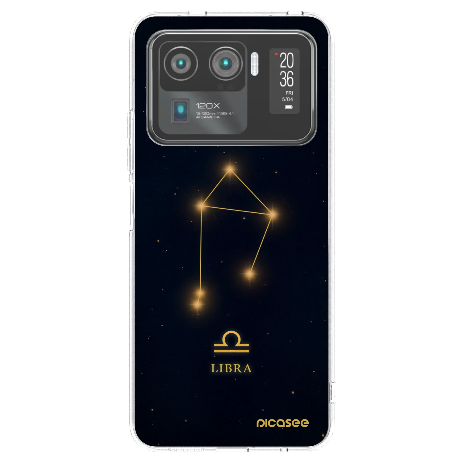 Picasee διαφανής θήκη σιλικόνης Xiaomi Mi 11 Ultra - LIBRA