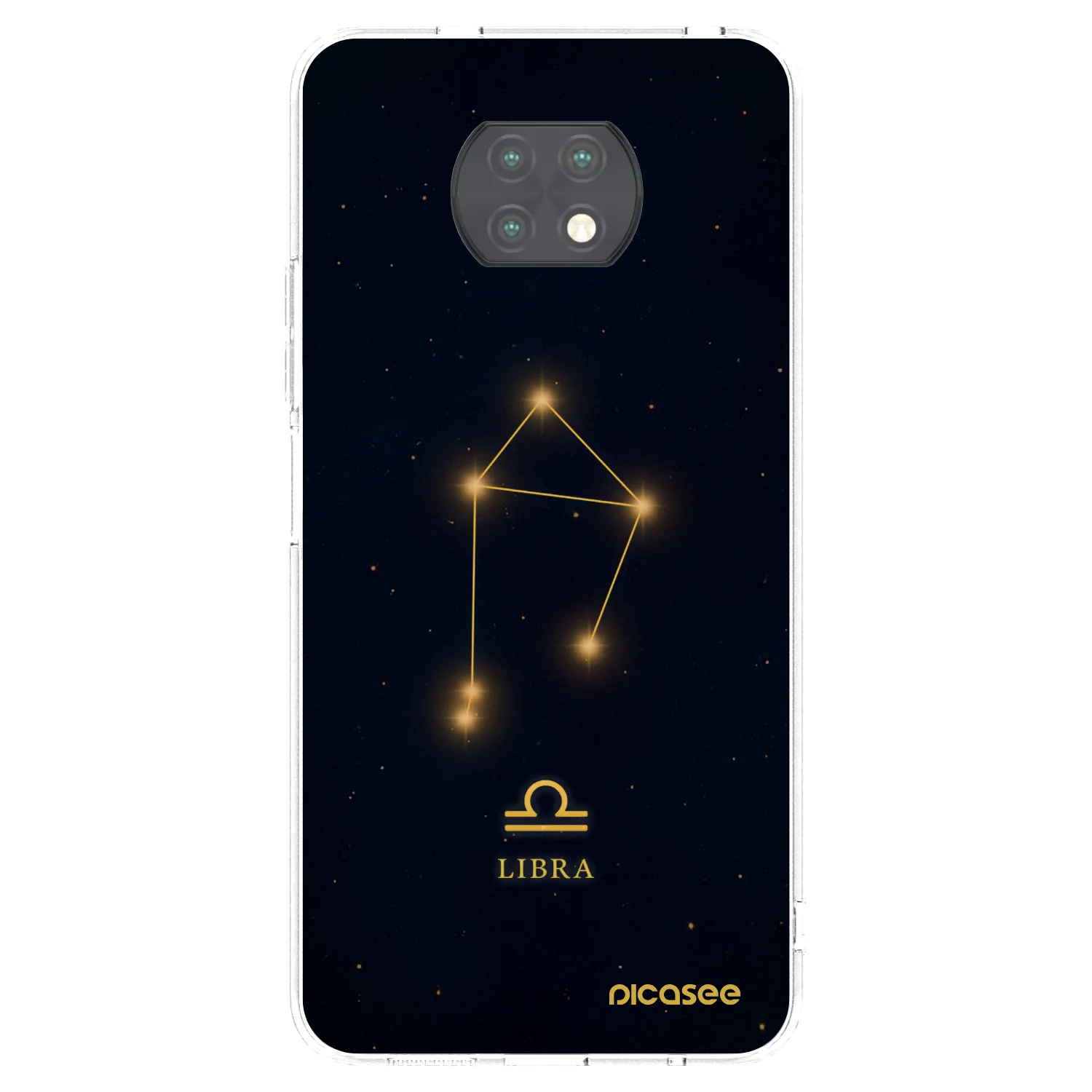 Picasee διαφανής θήκη σιλικόνης Xiaomi Redmi Note 9T - LIBRA