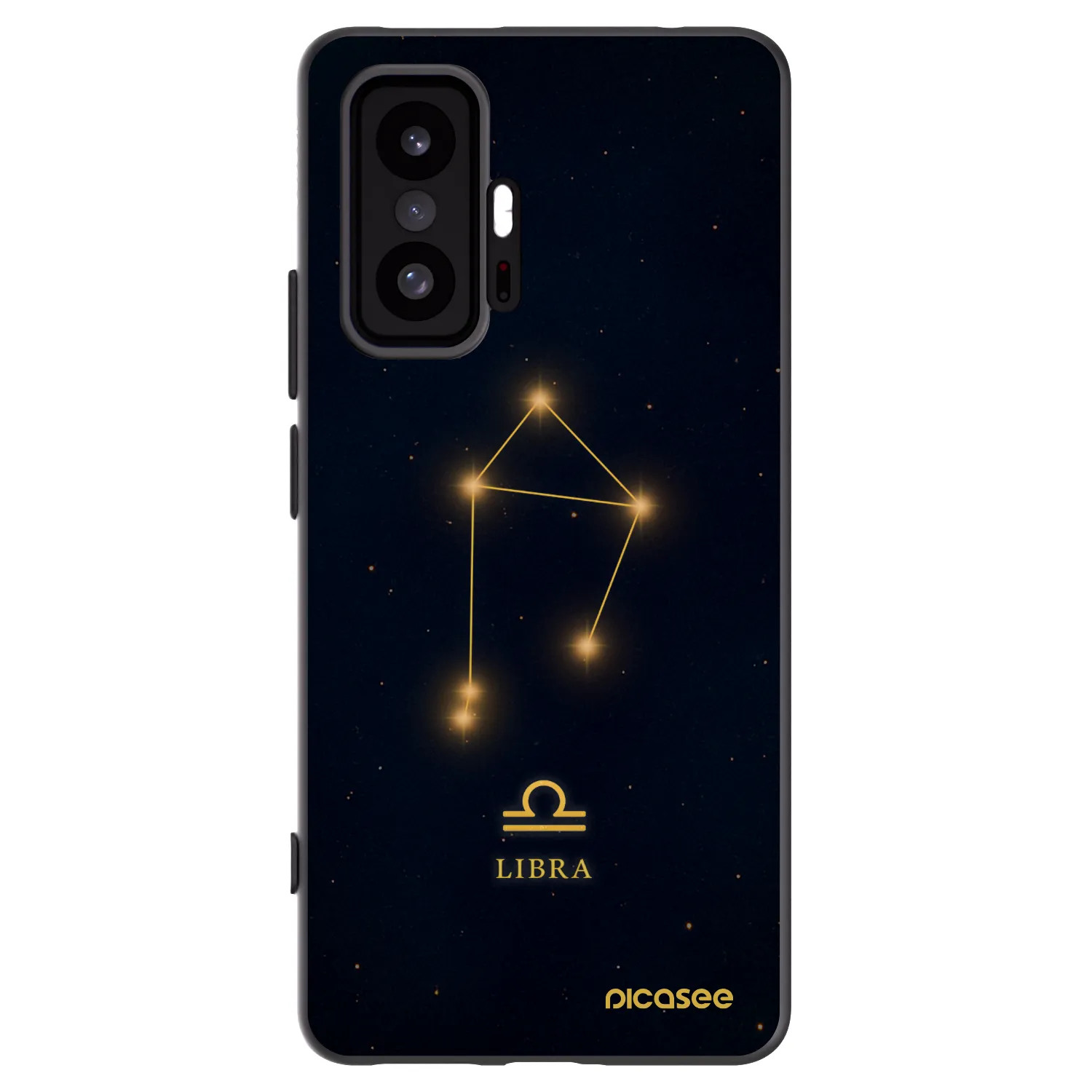 Picasee Μαύρη θήκη σιλικόνης για Xiaomi 11T Pro - LIBRA