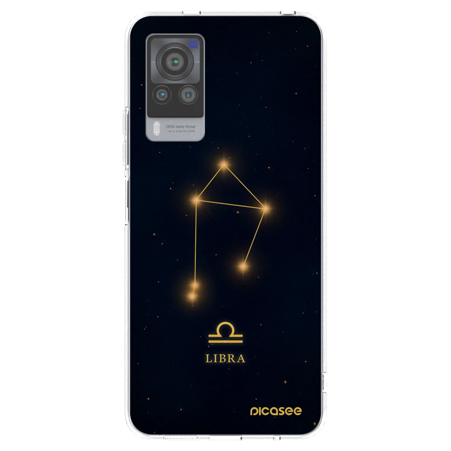 Picasee διαφανής θήκη σιλικόνης Vivo X60 Pro 5G - LIBRA