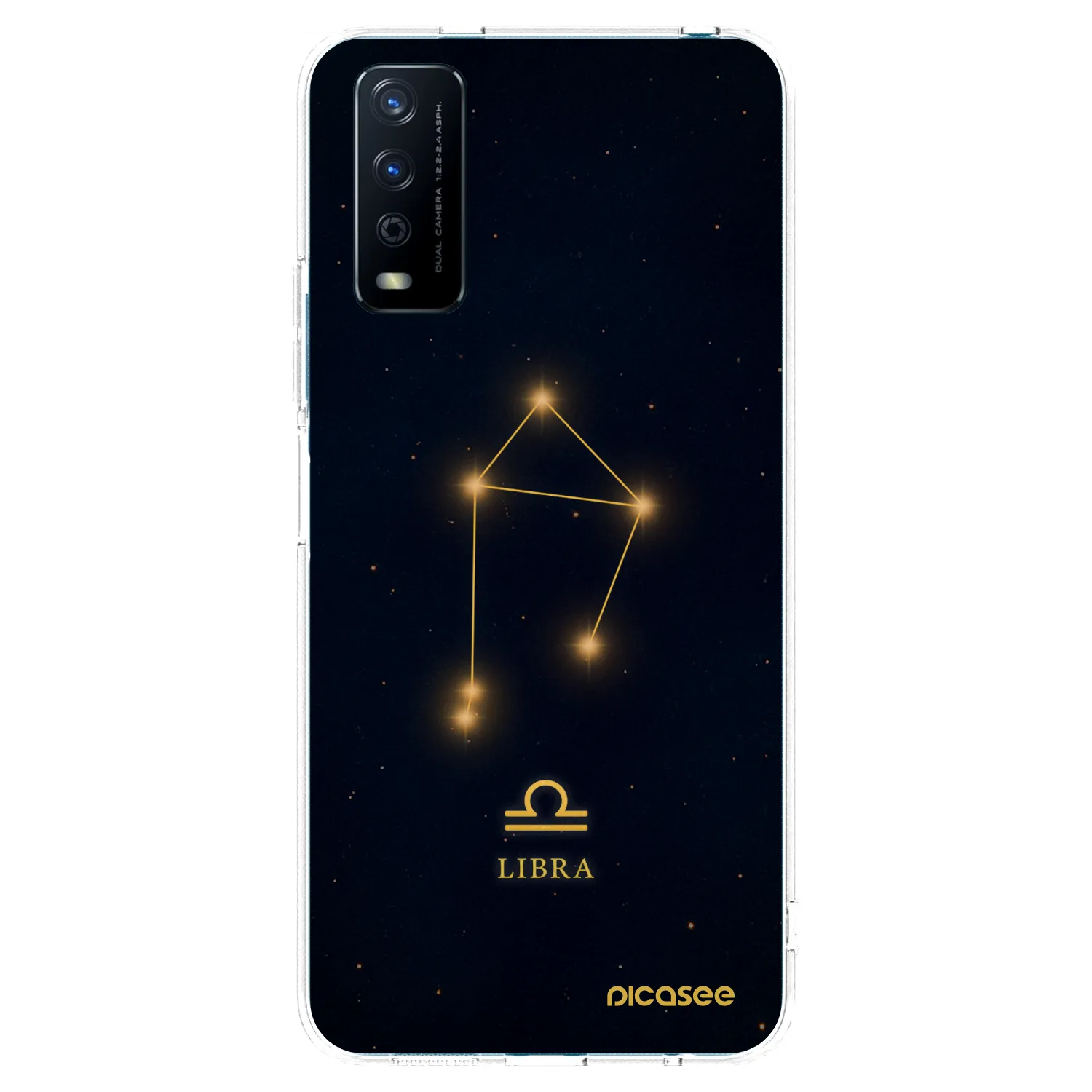 Picasee διαφανής θήκη σιλικόνης Vivo Y11s - LIBRA