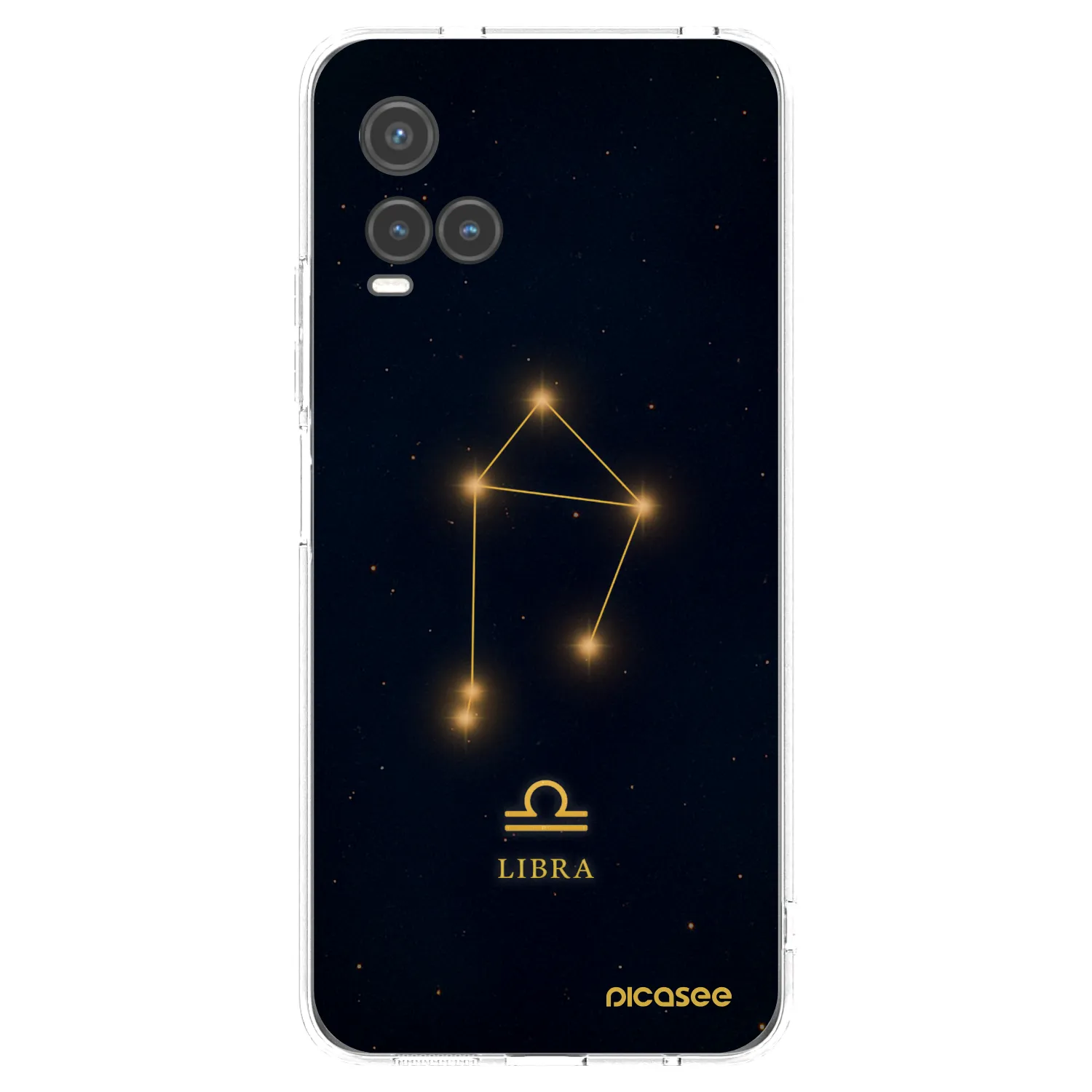 Picasee διαφανής θήκη σιλικόνης Vivo Y33s - LIBRA