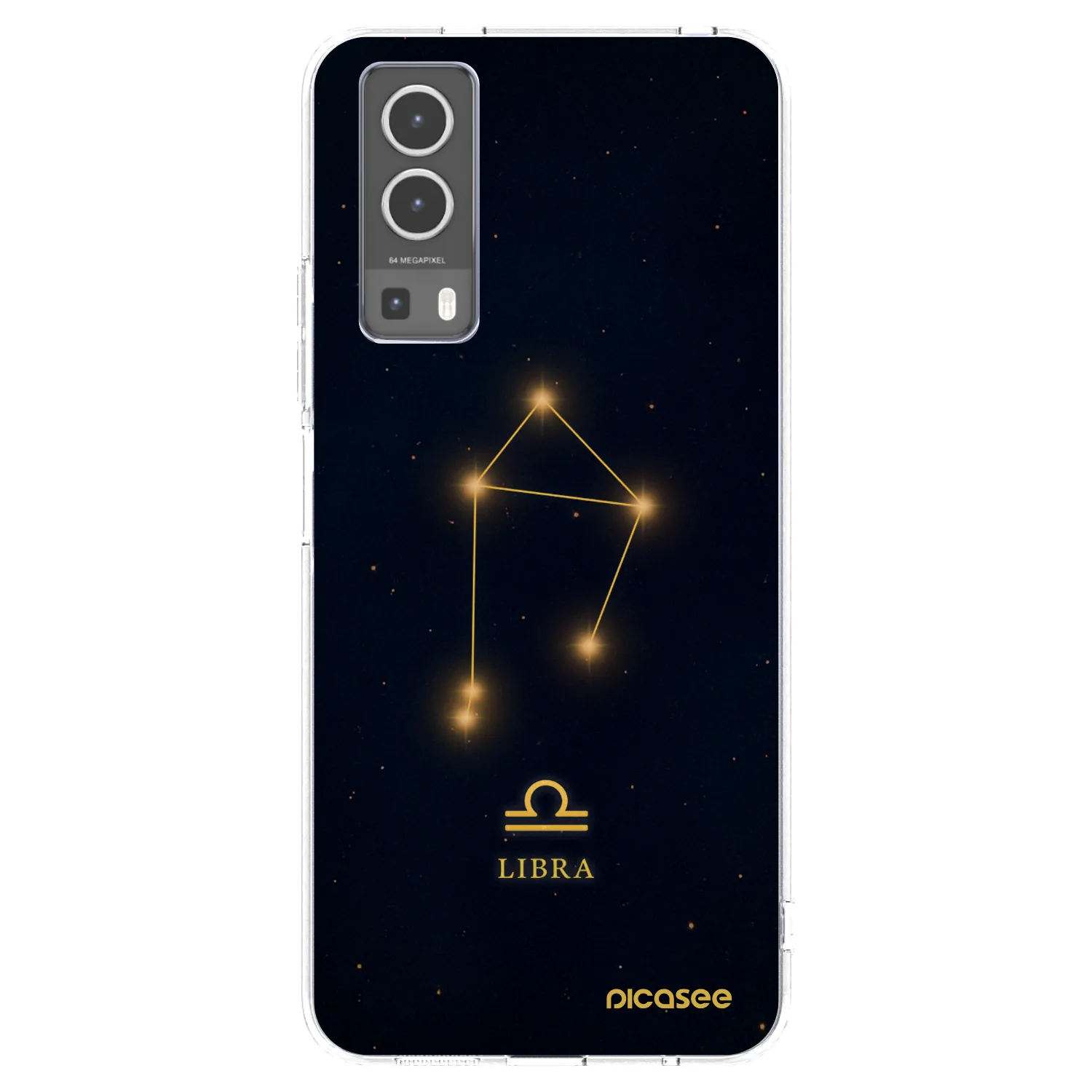 Picasee διαφανής θήκη σιλικόνης Vivo Y72 5G - LIBRA
