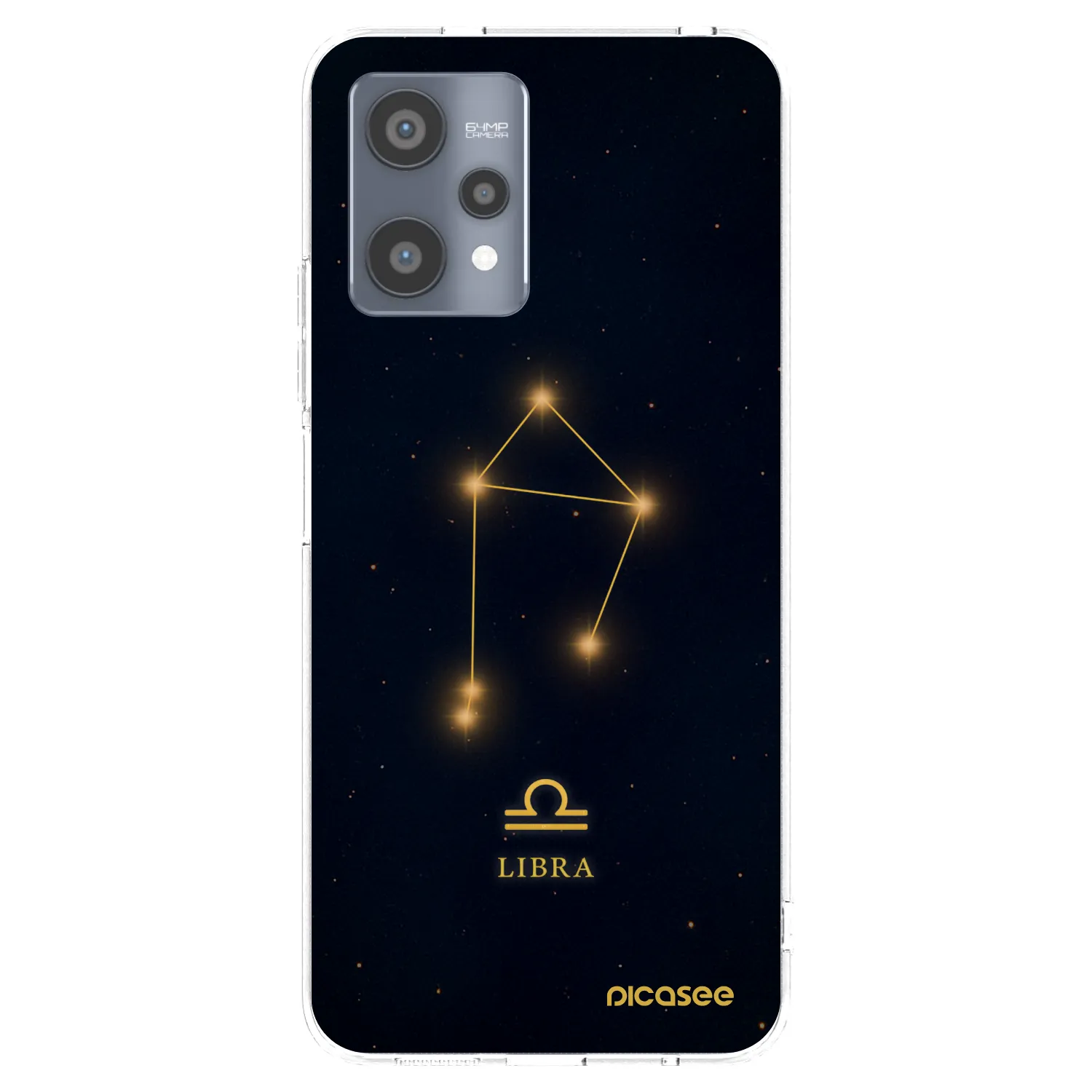 Picasee διαφανής θήκη σιλικόνης Realme 9 Pro 5G - LIBRA