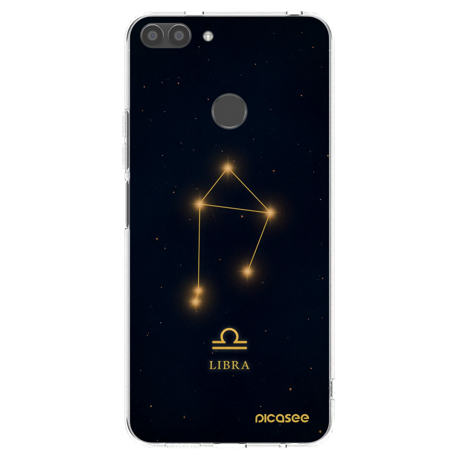 Picasee διαφανής θήκη σιλικόνης Huawei P Smart - LIBRA