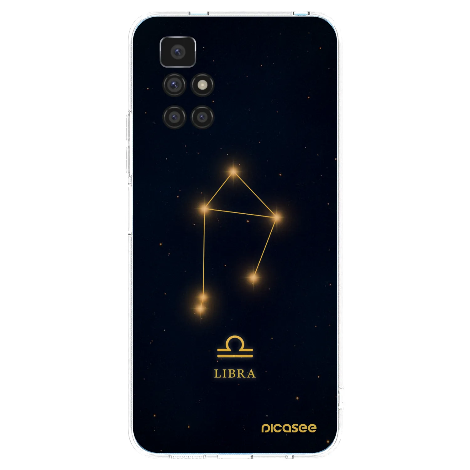 Picasee διαφανής θήκη σιλικόνης Xiaomi Redmi 10 (2022) - LIBRA