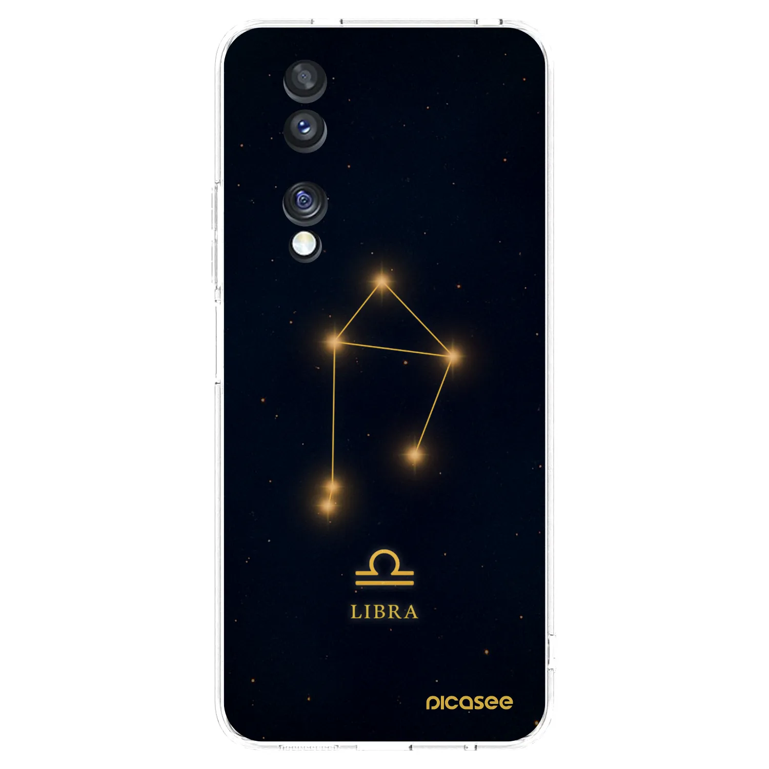 Picasee διαφανής θήκη σιλικόνης Honor 70 - LIBRA