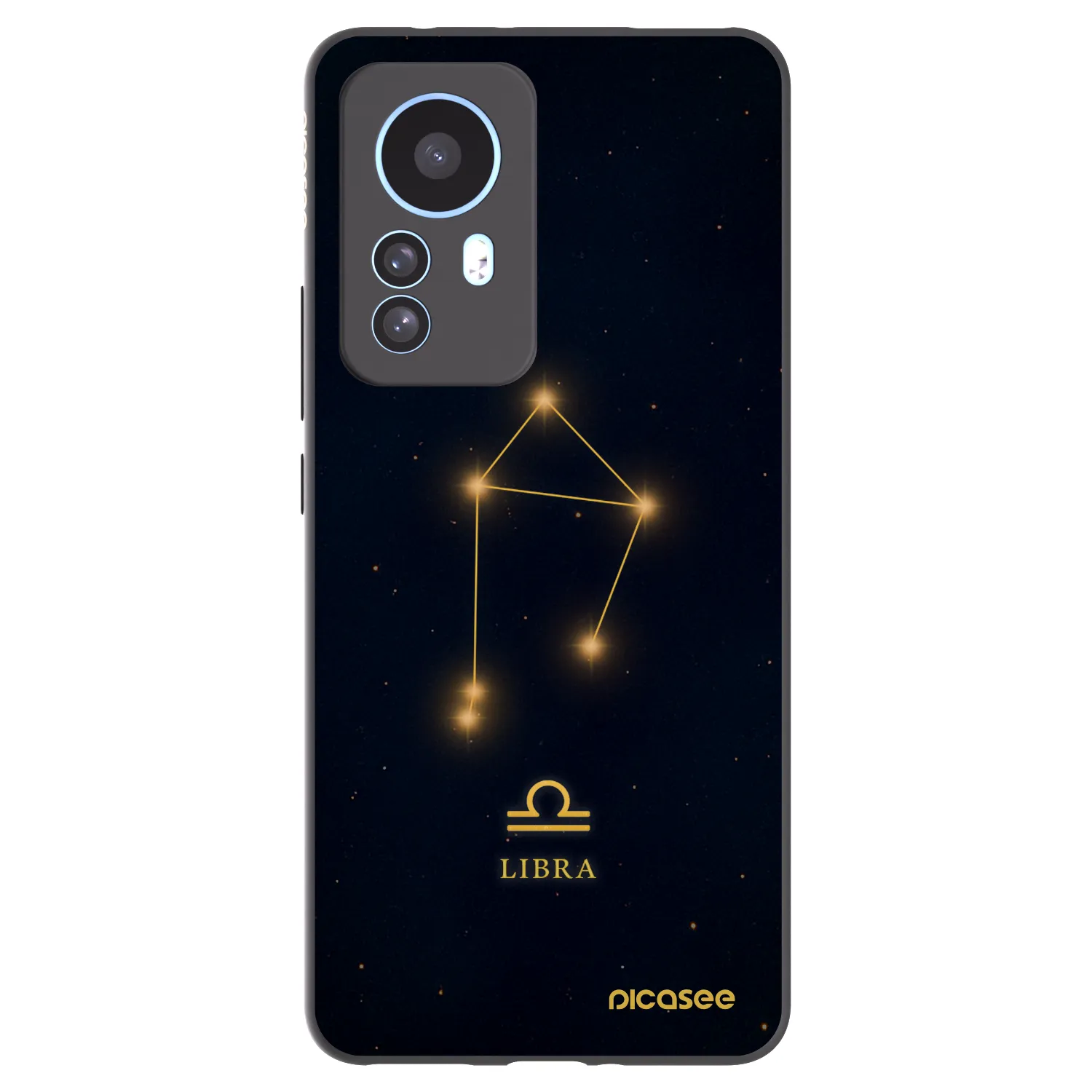 Picasee Μαύρη θήκη σιλικόνης για Xiaomi 12T - LIBRA