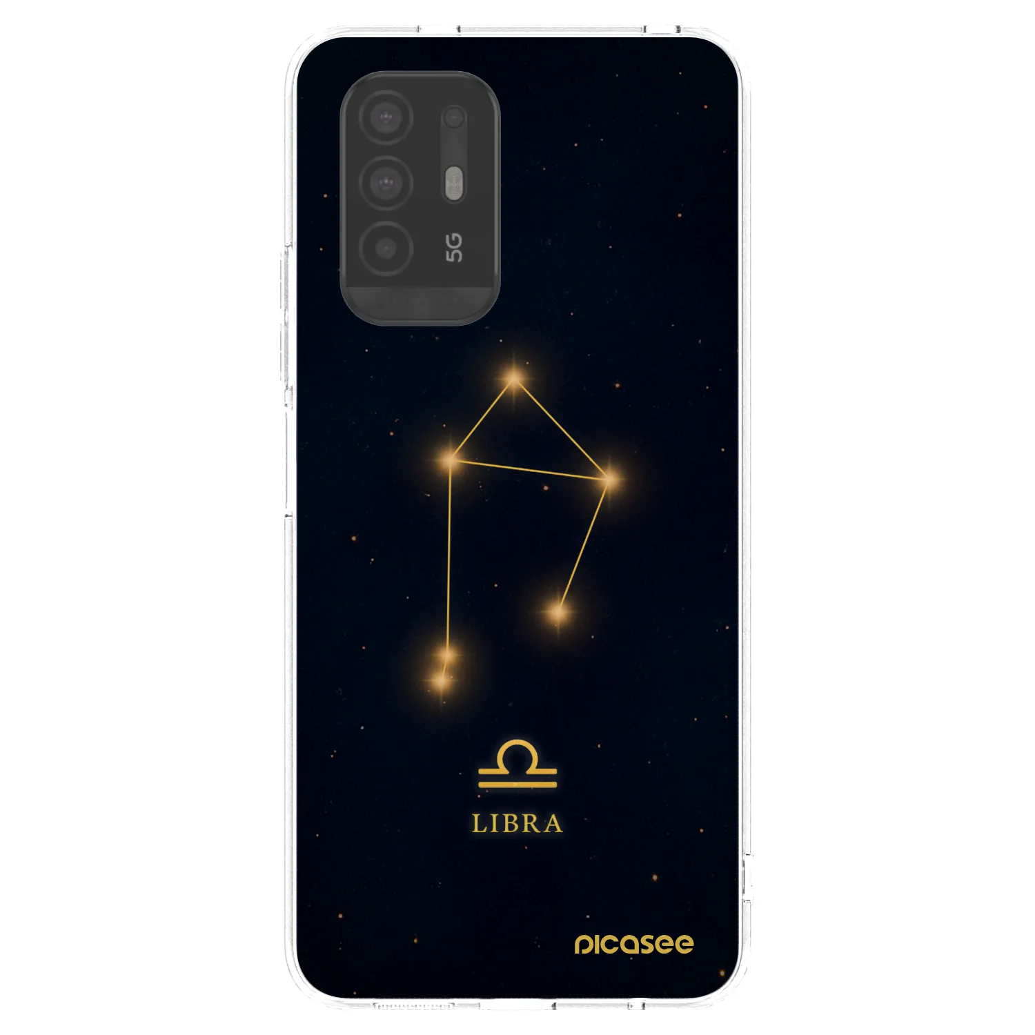 Picasee διαφανής θήκη σιλικόνης OPPO A94 5G - LIBRA