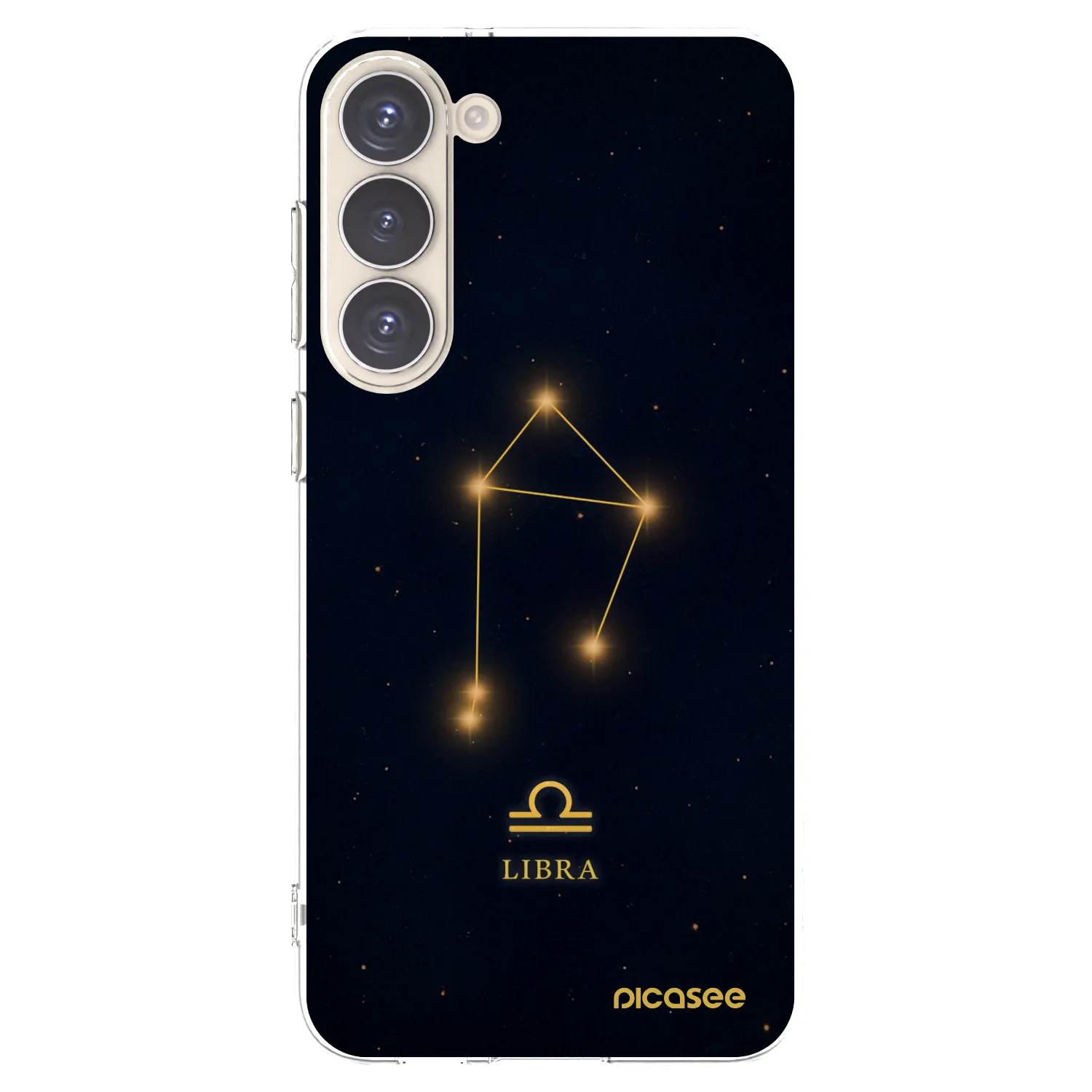 Picasee διαφανής θήκη σιλικόνης Samsung Galaxy S23+ 5G - LIBRA