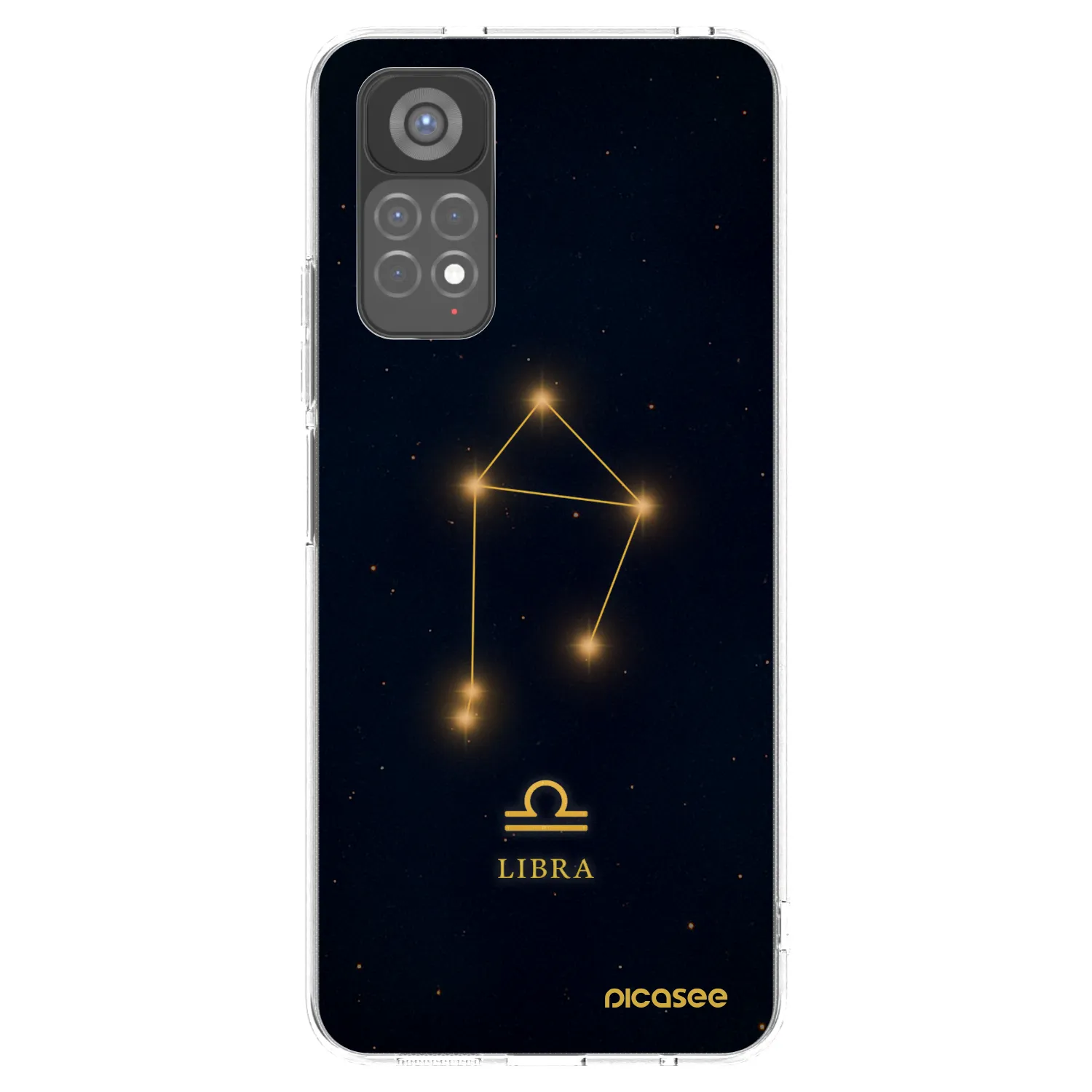 Picasee διαφανής θήκη σιλικόνης Xiaomi Redmi Note 11S 5G - LIBRA