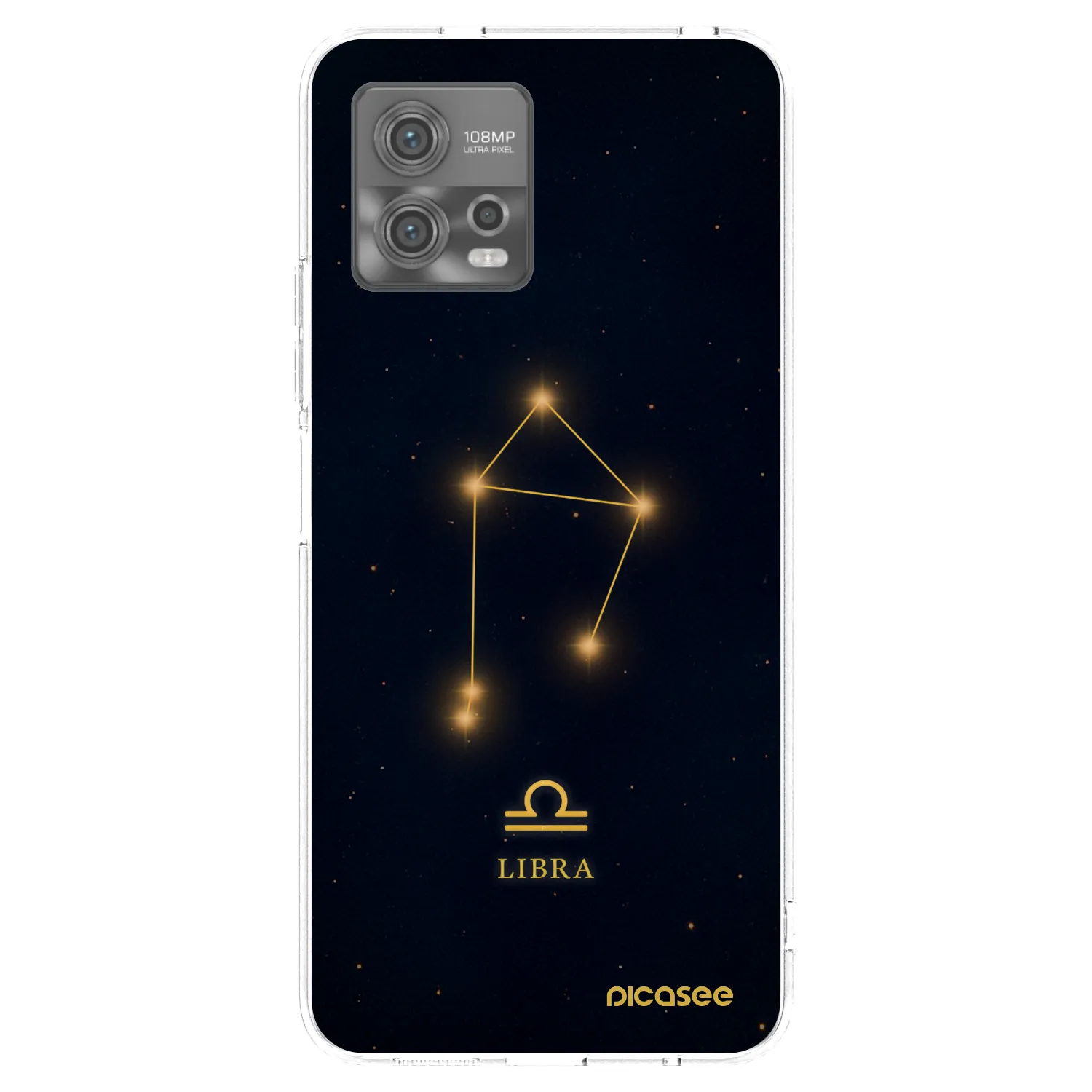 Picasee διαφανής θήκη σιλικόνης Motorola Moto G72 - LIBRA