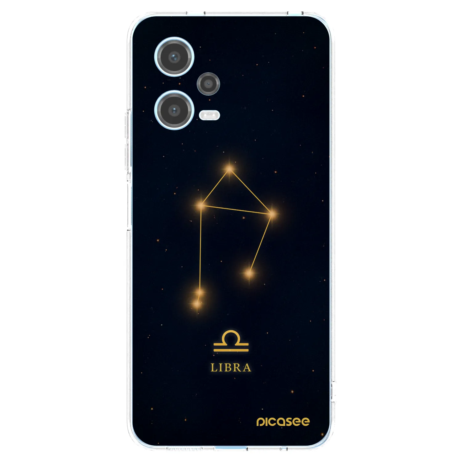 Picasee διαφανής θήκη σιλικόνης Xiaomi Redmi Note 12 5G - LIBRA
