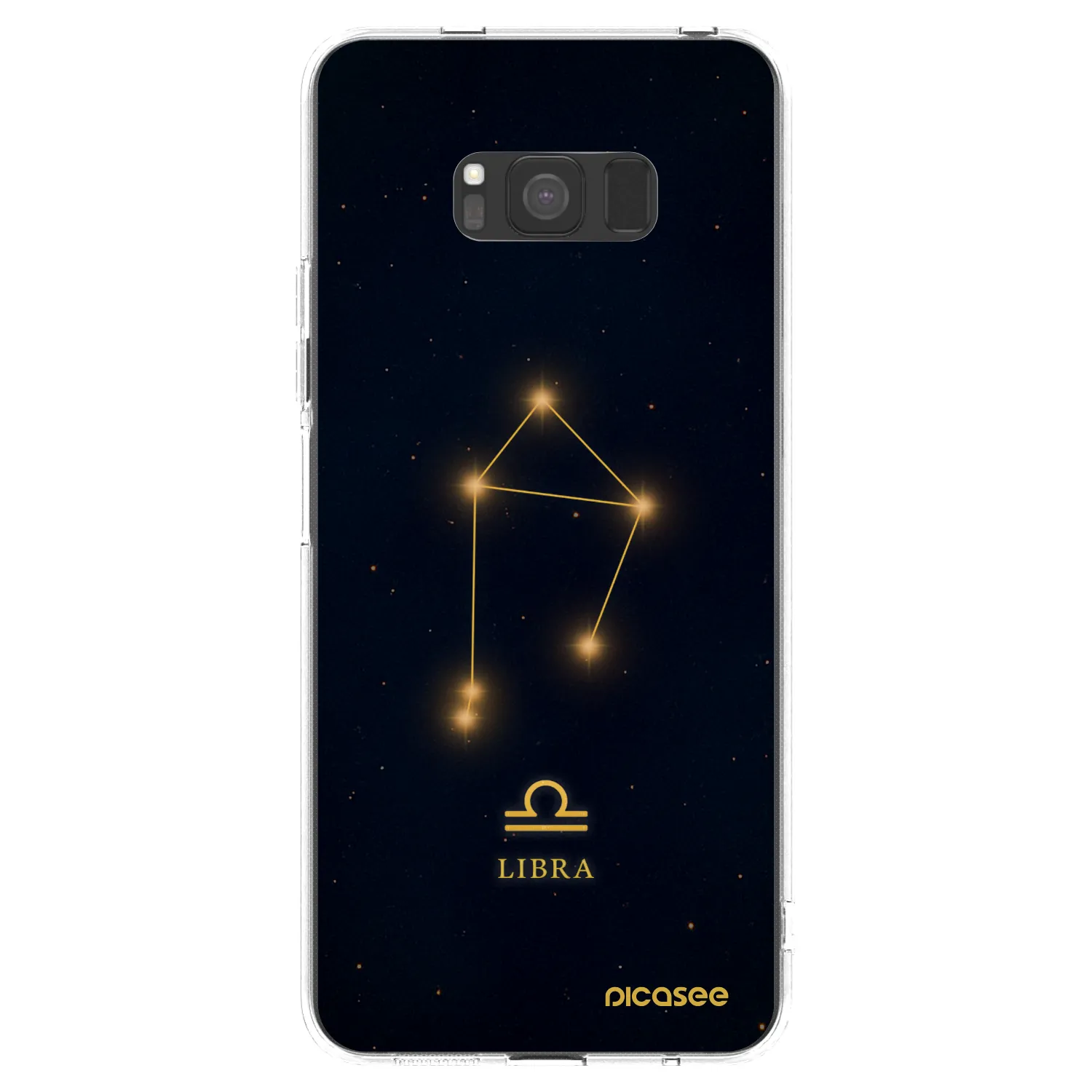Picasee διαφανής θήκη σιλικόνης Samsung Galaxy S8 G950F - LIBRA