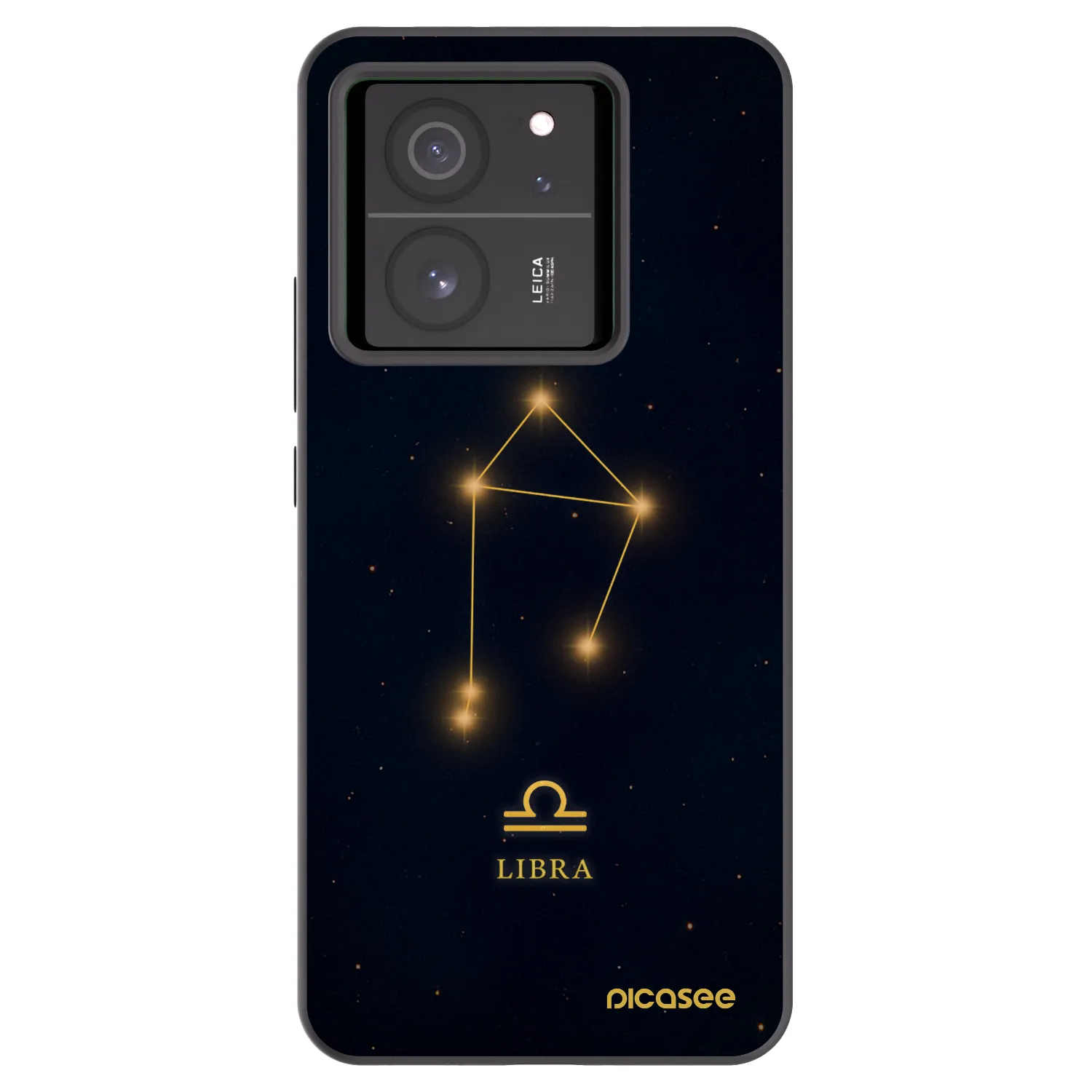 Picasee Μαύρη θήκη σιλικόνης για Xiaomi 13T Pro - LIBRA