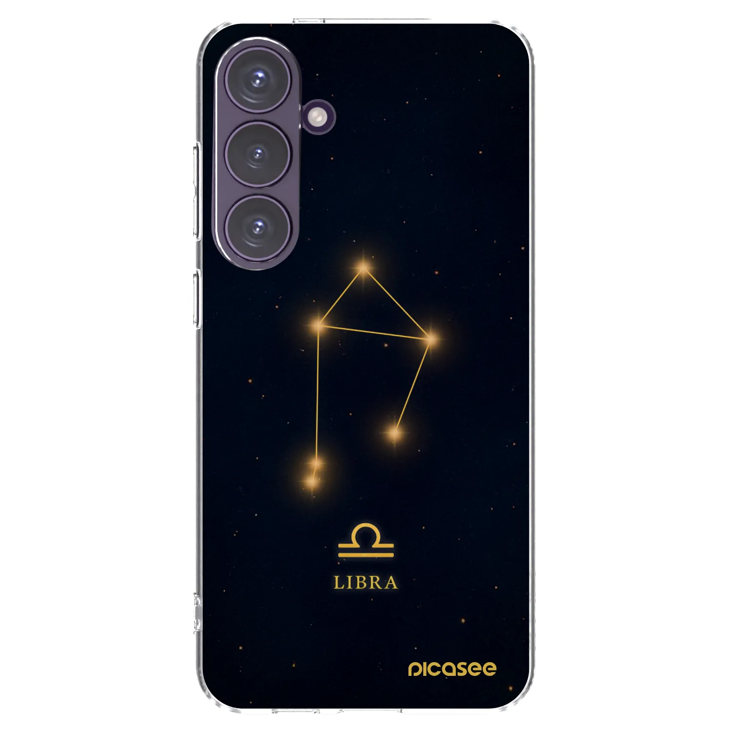 Picasee διαφανής θήκη σιλικόνης Samsung Galaxy S24+ S926B 5G - LIBRA