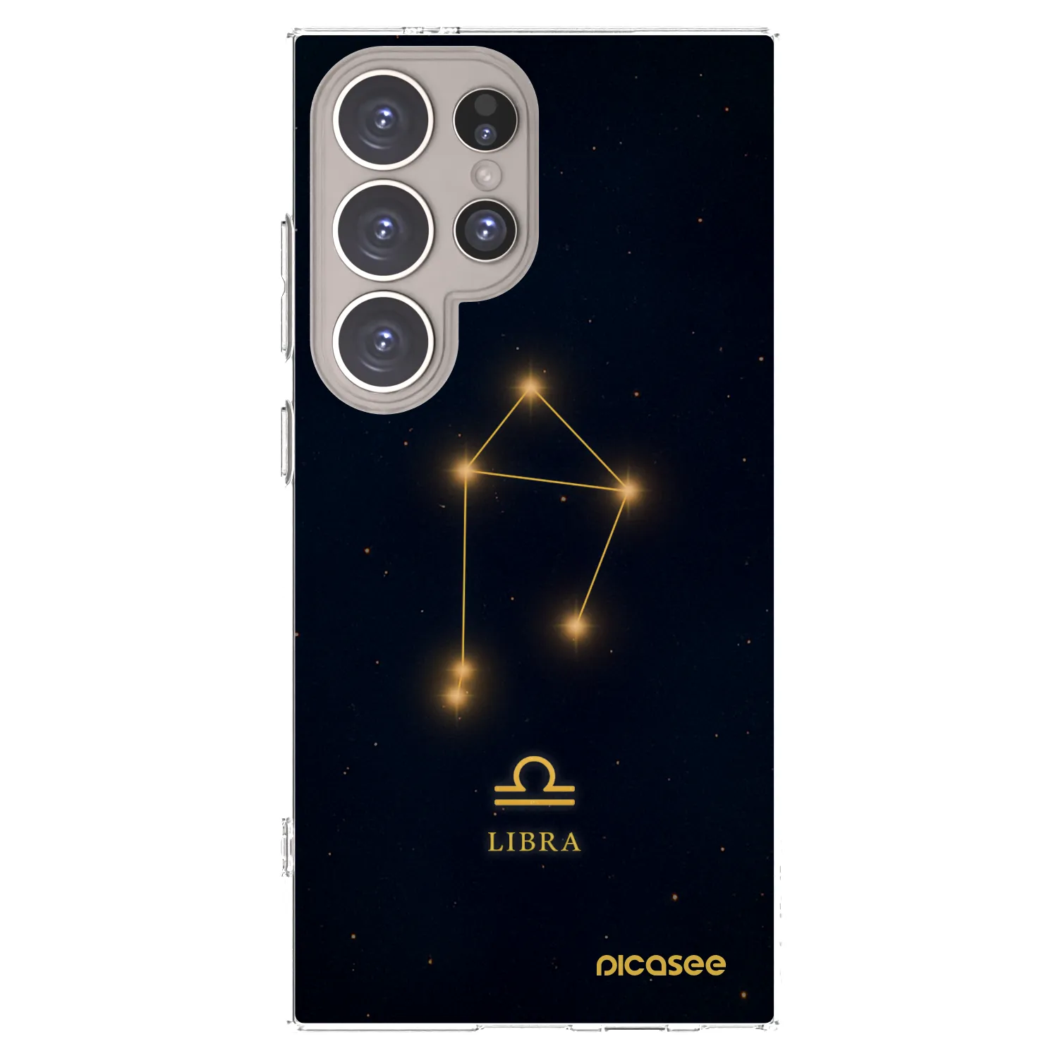 Picasee διαφανής θήκη σιλικόνης Samsung Galaxy S24 Ultra S928B 5G - LIBRA