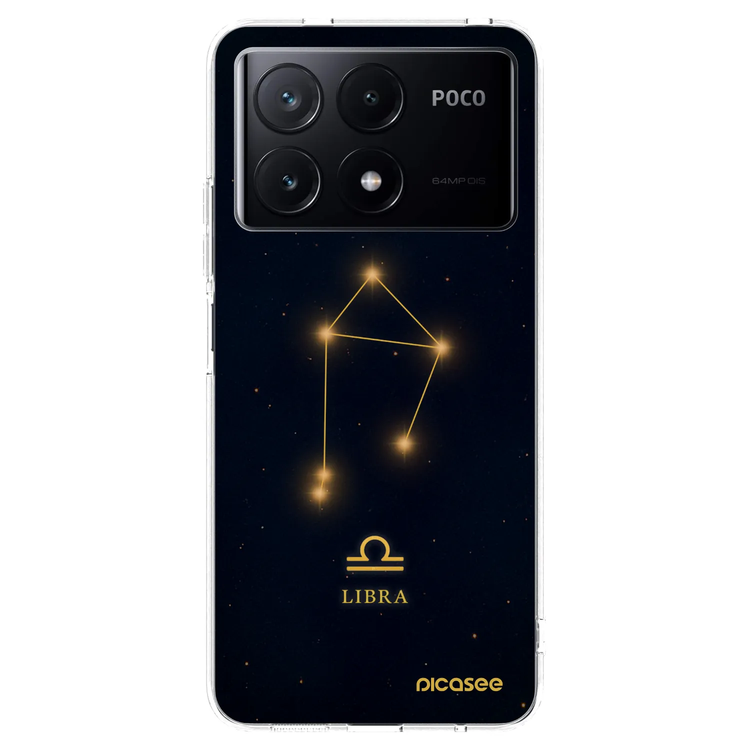Picasee διαφανής θήκη σιλικόνης Xiaomi Poco X6 Pro - LIBRA