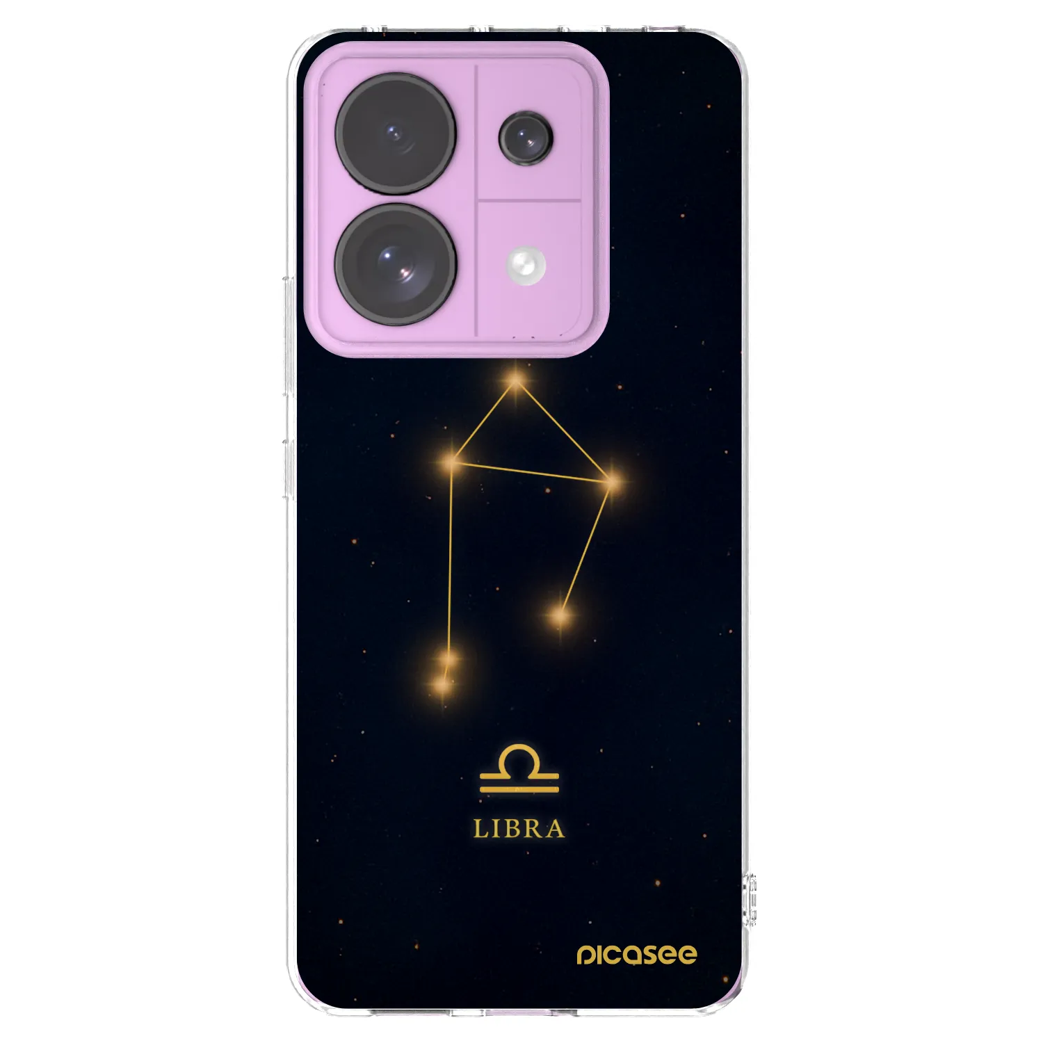 Picasee διαφανής θήκη σιλικόνης Xiaomi Redmi Note 13 Pro 5G - LIBRA