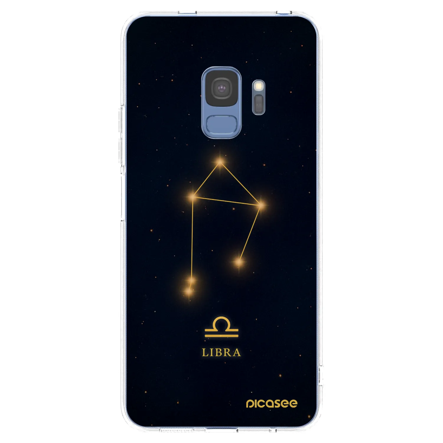 Picasee διαφανής θήκη σιλικόνης Samsung Galaxy S9 G960F - LIBRA