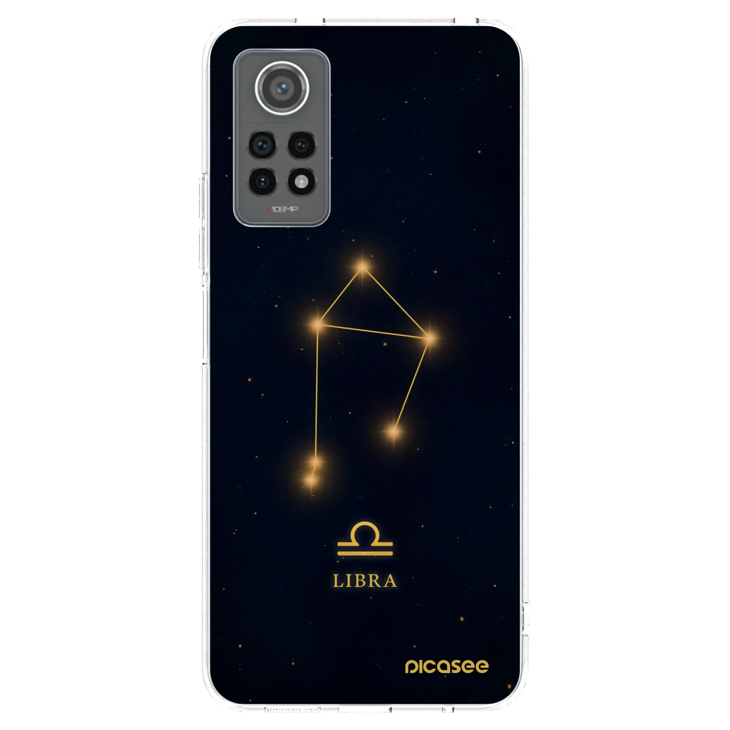 Picasee διαφανής θήκη σιλικόνης Xiaomi Redmi Note 12 Pro 4G - LIBRA