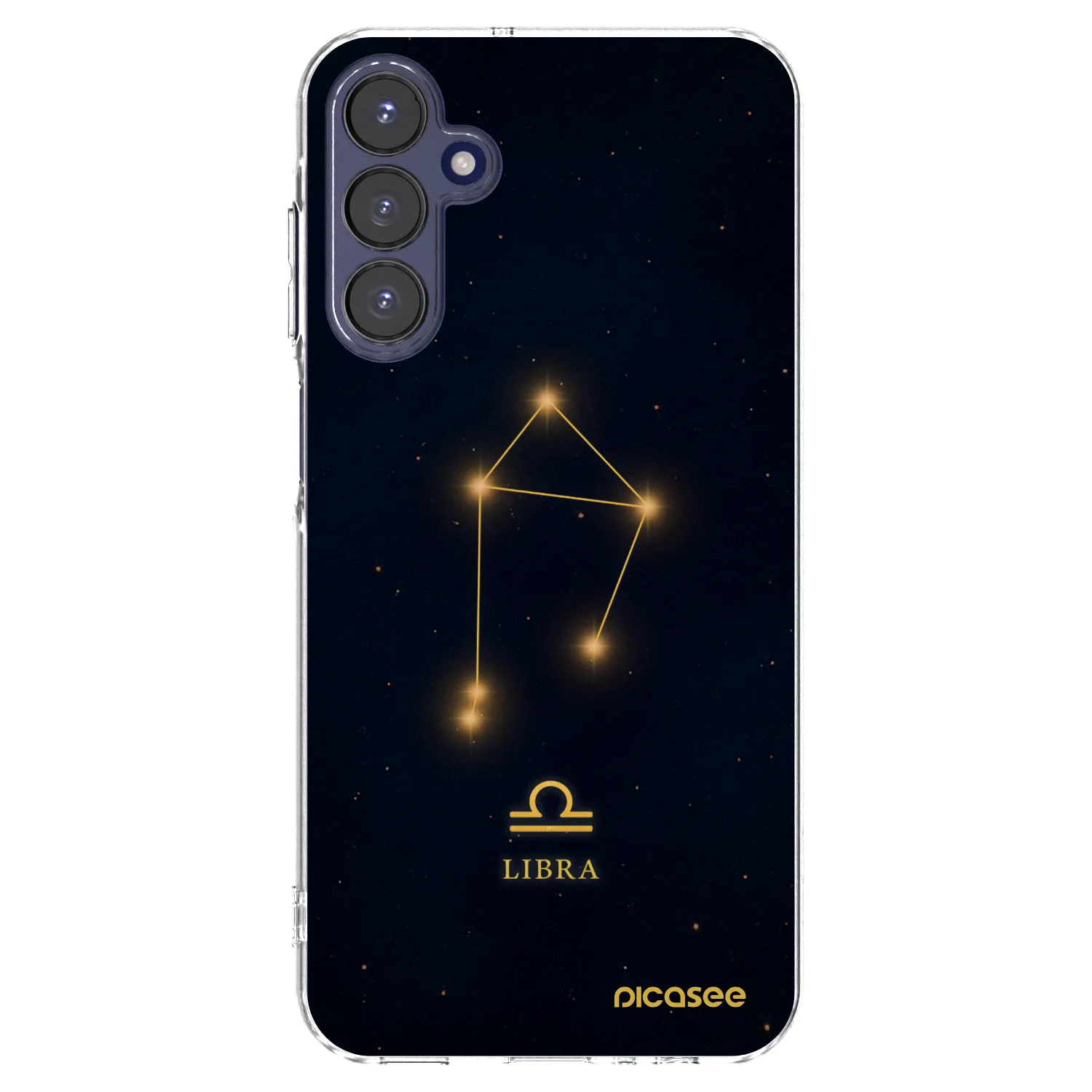 Picasee διαφανής θήκη σιλικόνης Samsung Galaxy A15 A155F 4G - LIBRA