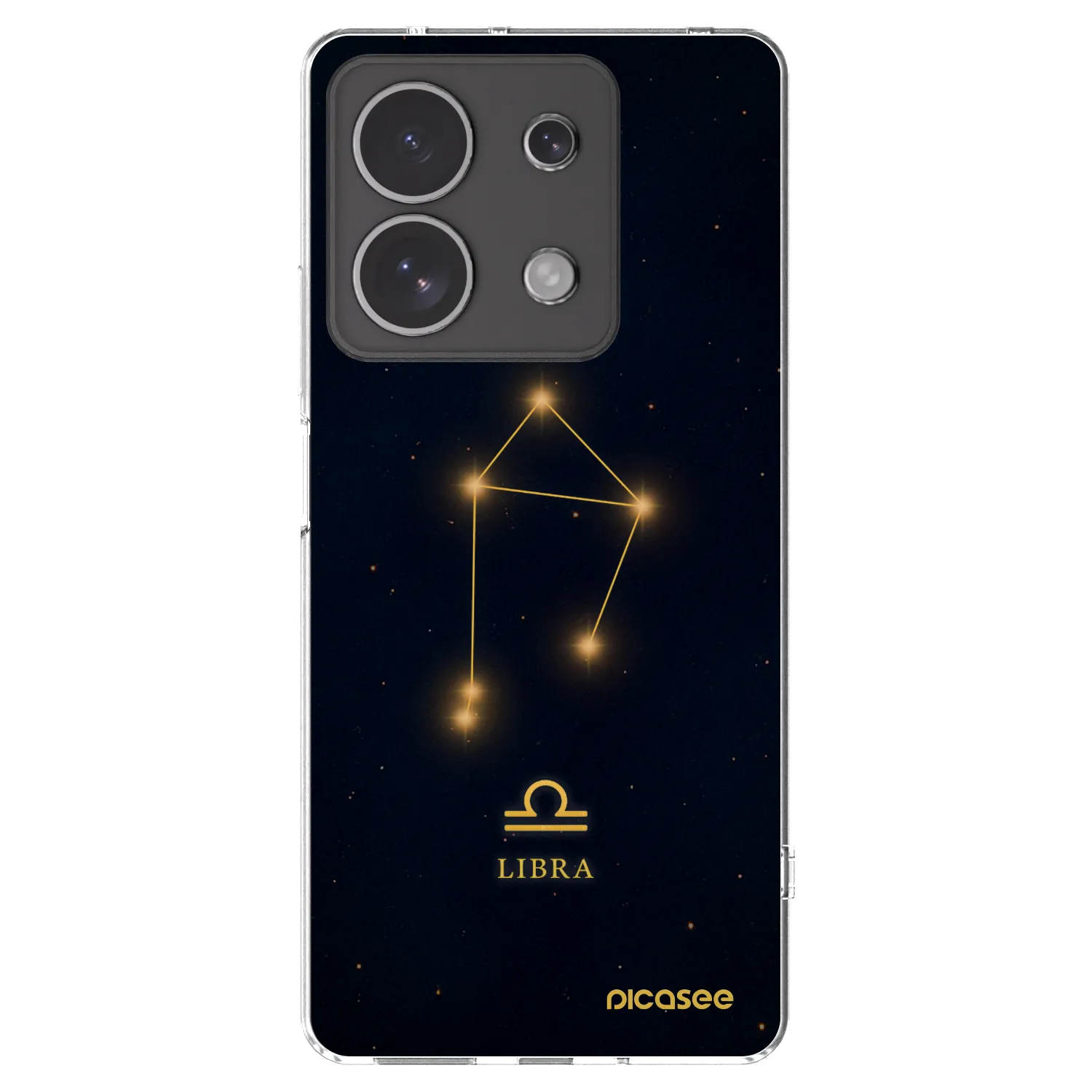 Picasee διαφανής θήκη σιλικόνης Xiaomi Redmi Note 13 4G - LIBRA
