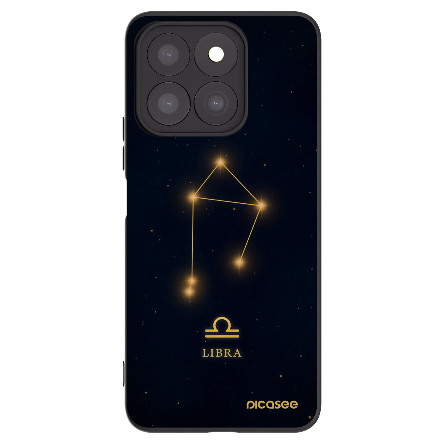 Picasee Μαύρη θήκη σιλικόνης για Honor X8b - LIBRA