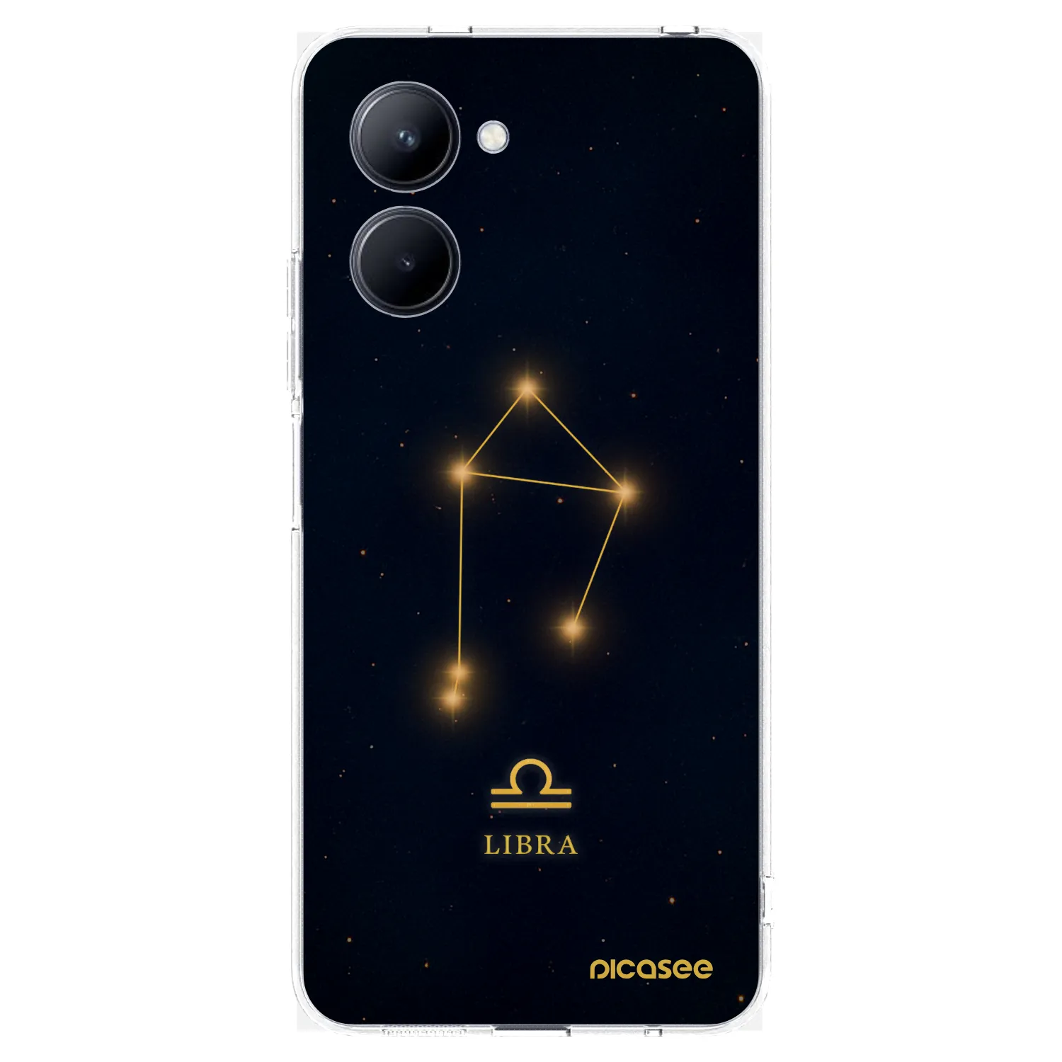 Picasee διαφανής θήκη σιλικόνης Realme C33 (2023) - LIBRA