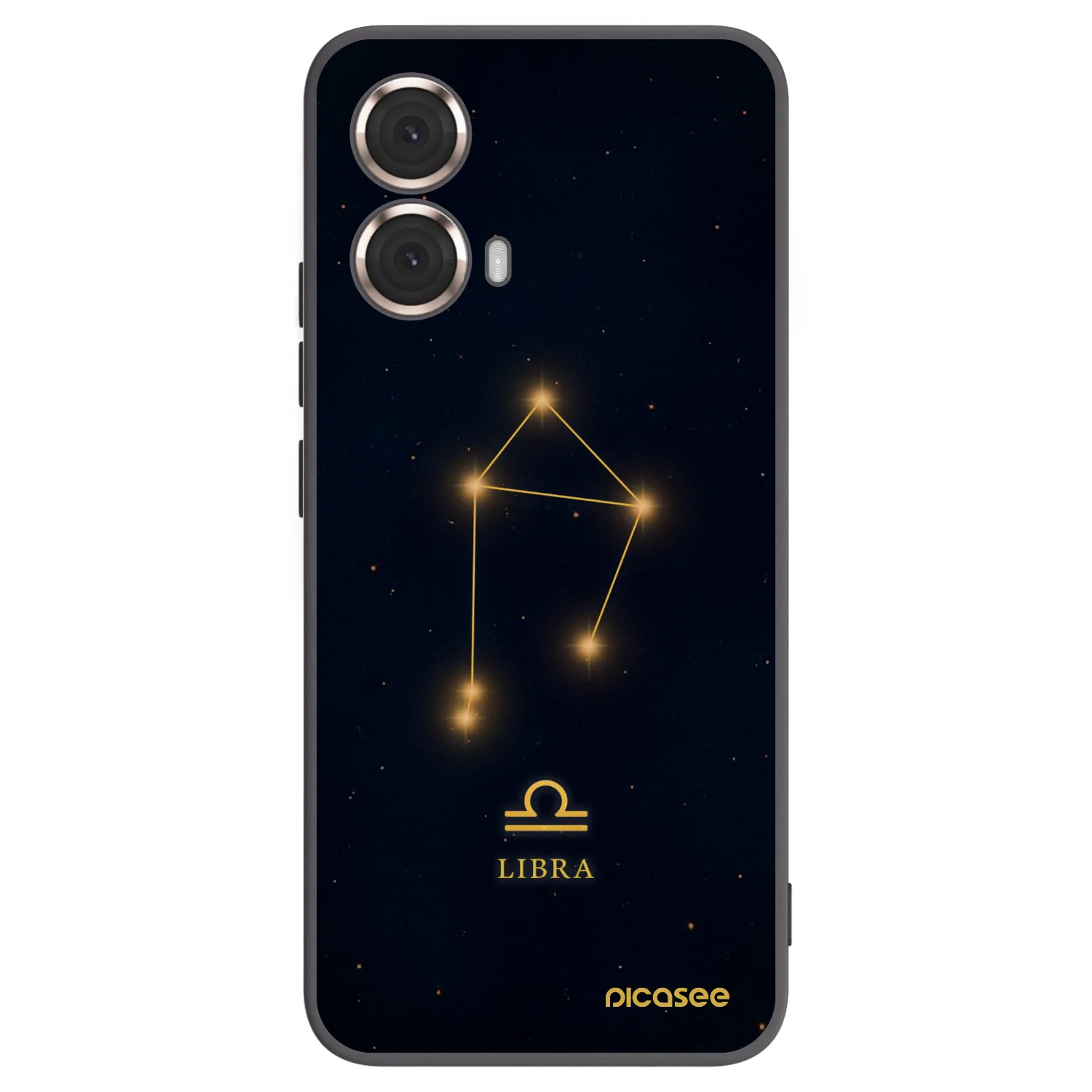 Picasee Μαύρη θήκη σιλικόνης για Motorola Moto G85 - LIBRA