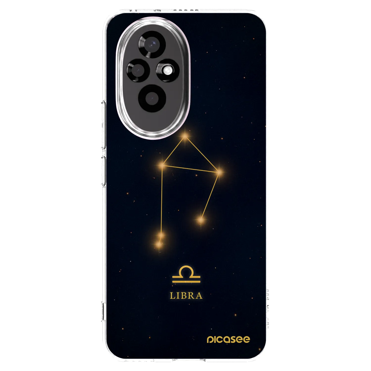 Picasee διαφανής θήκη σιλικόνης Honor 200 Pro 5G - LIBRA