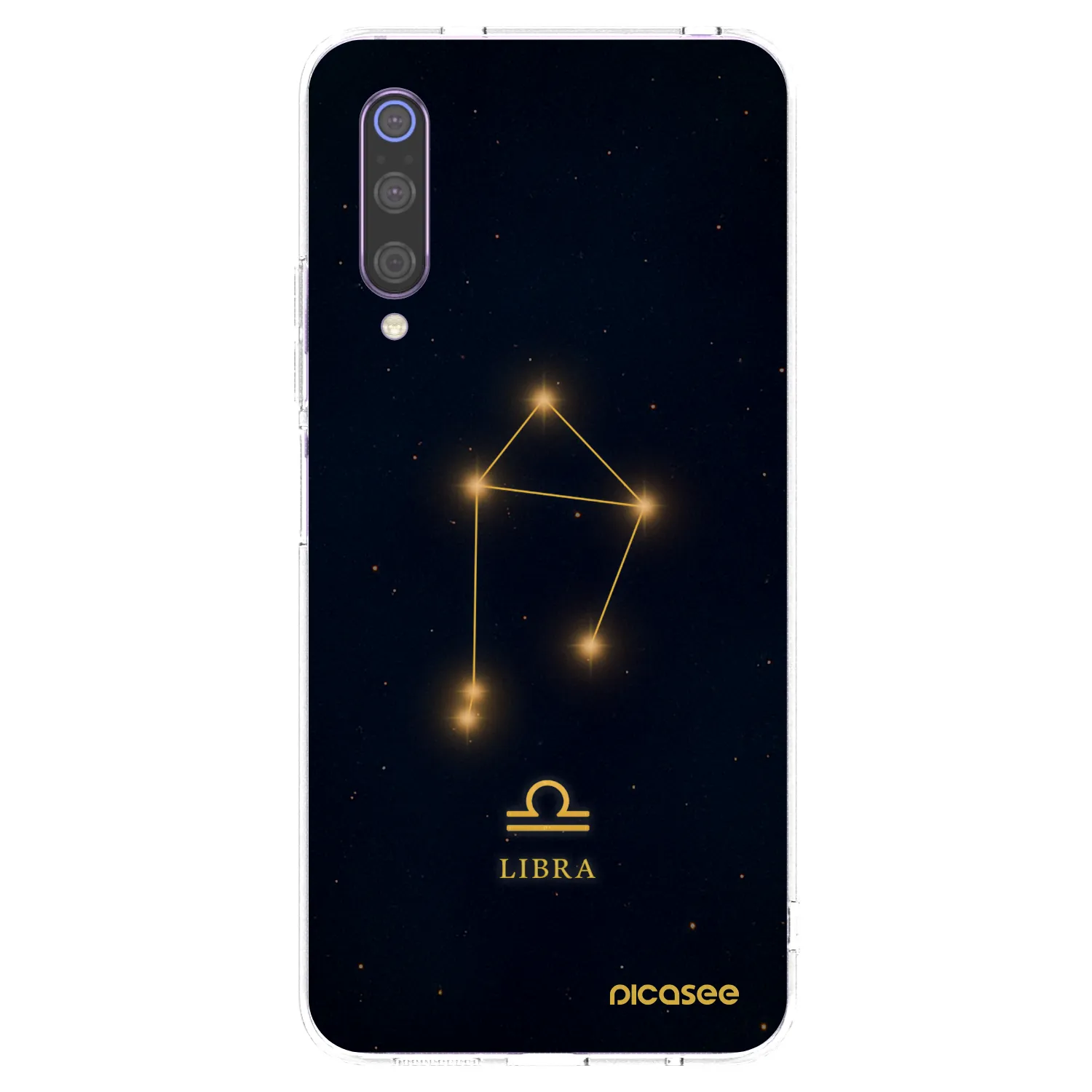 Picasee διαφανής θήκη σιλικόνης Xiaomi Mi 9 - LIBRA