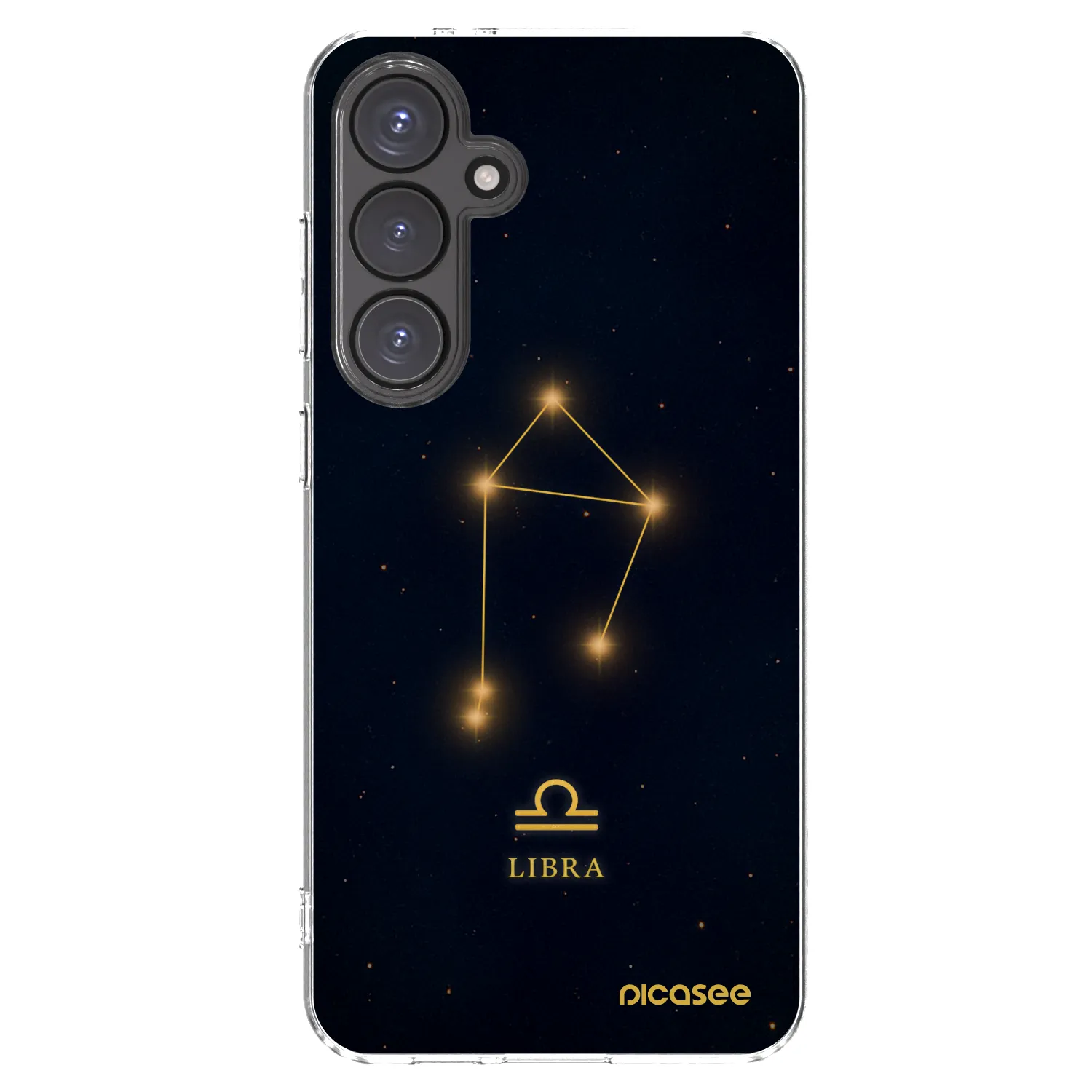 Picasee διαφανής θήκη σιλικόνης Samsung Galaxy S24 FE S721B - LIBRA