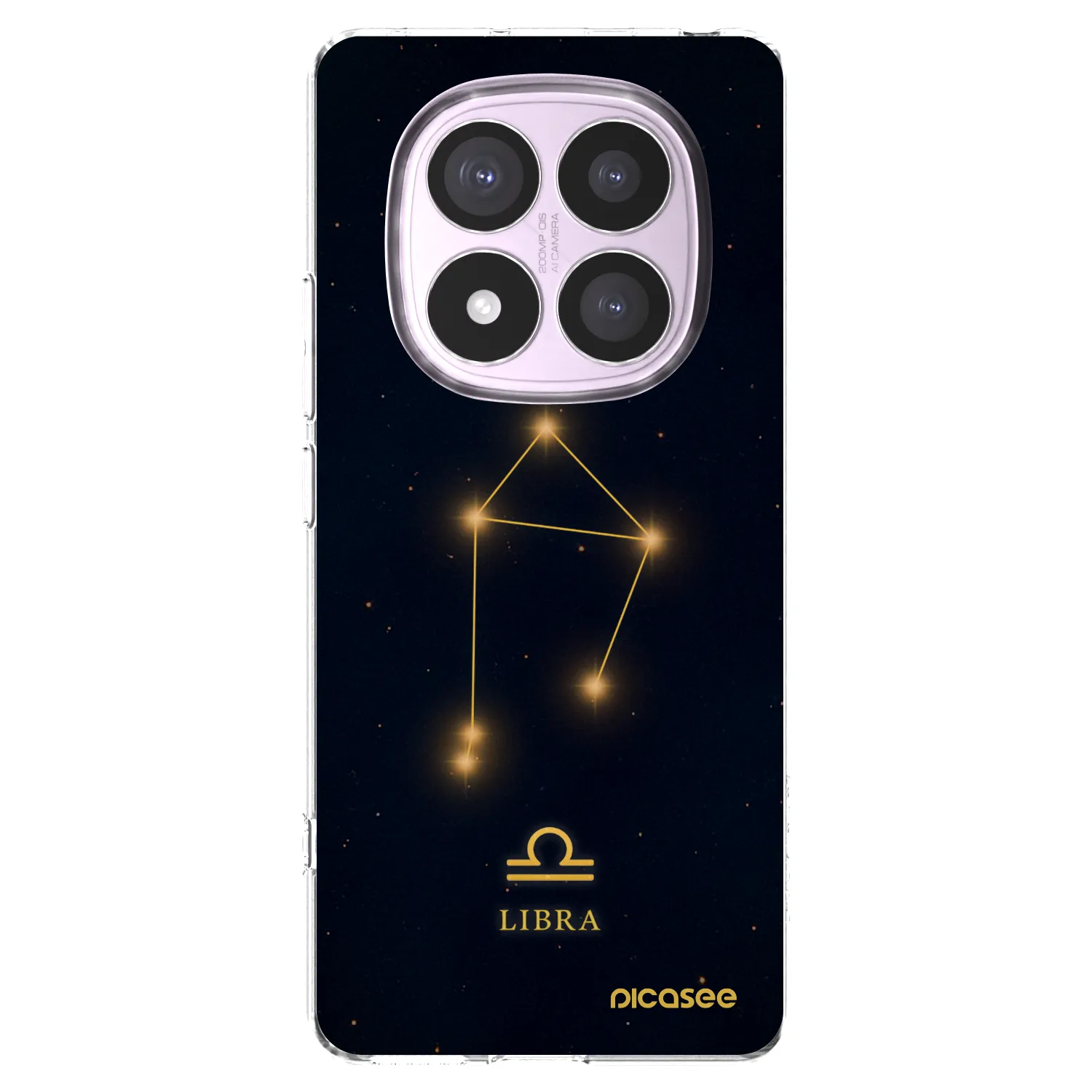 Picasee διαφανής θήκη σιλικόνης Xiaomi Redmi Note 14 Pro 5G - LIBRA