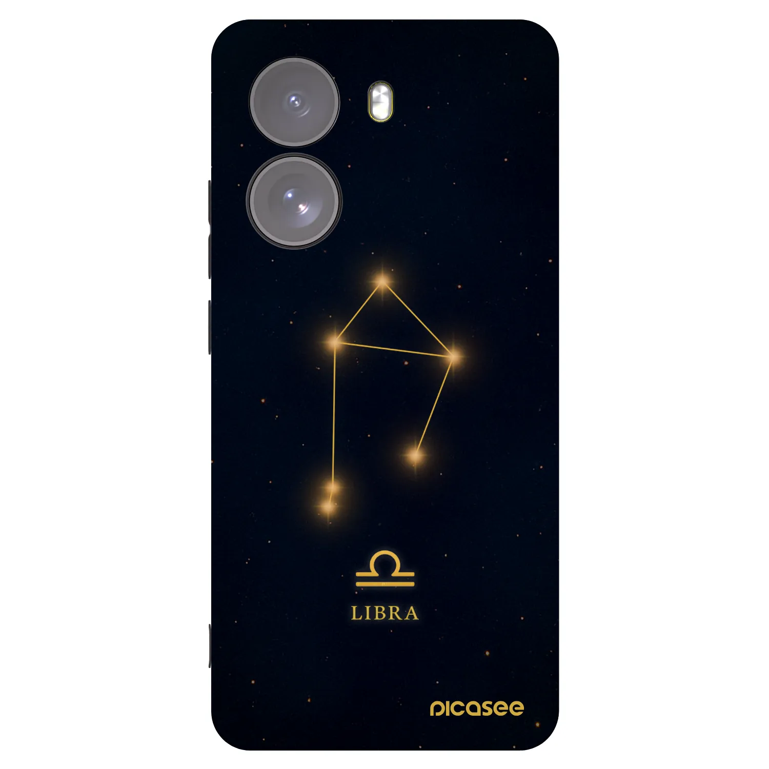 Picasee Μαύρη θήκη σιλικόνης για Xiaomi Poco X7 - LIBRA