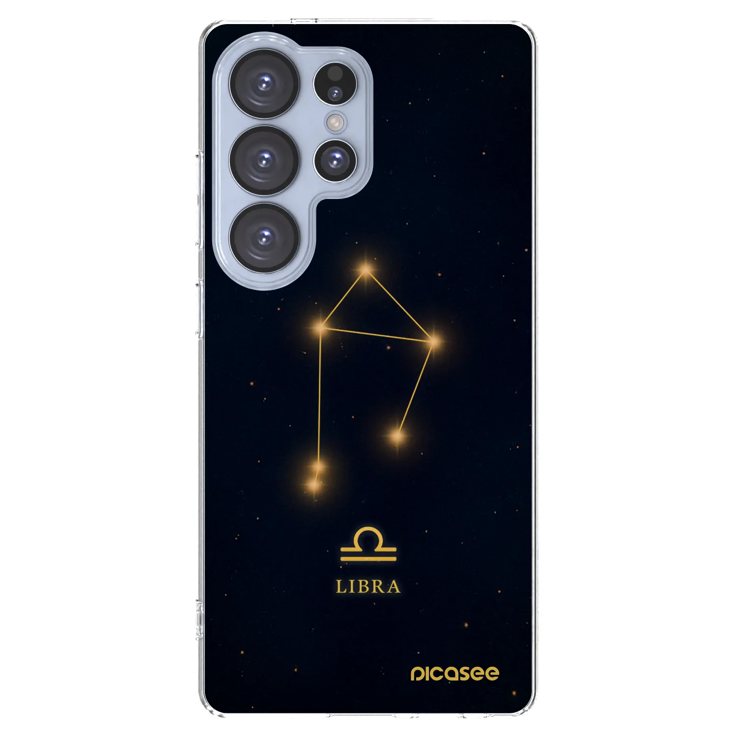 Picasee διαφανής θήκη σιλικόνης Samsung Galaxy S25 Ultra 5G - LIBRA