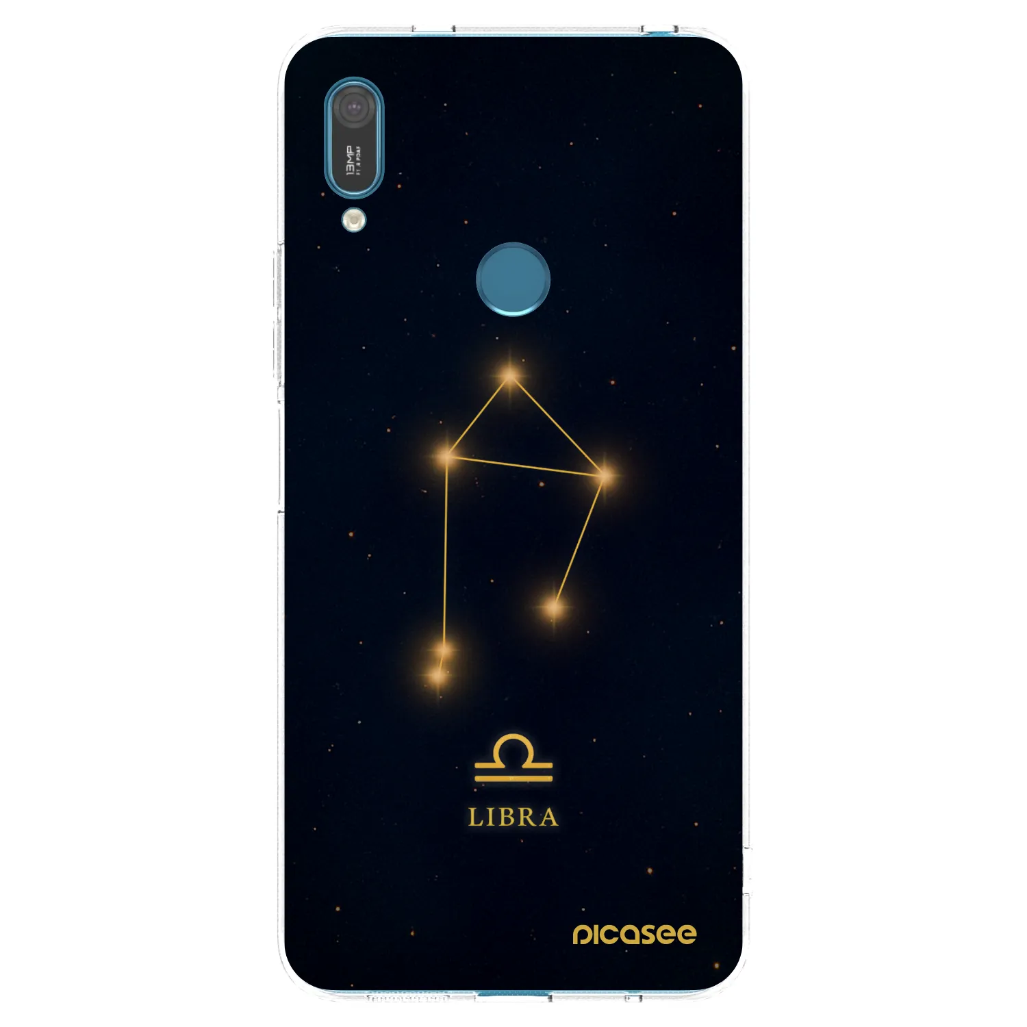 Picasee διαφανής θήκη σιλικόνης Huawei Y7 2019 - LIBRA