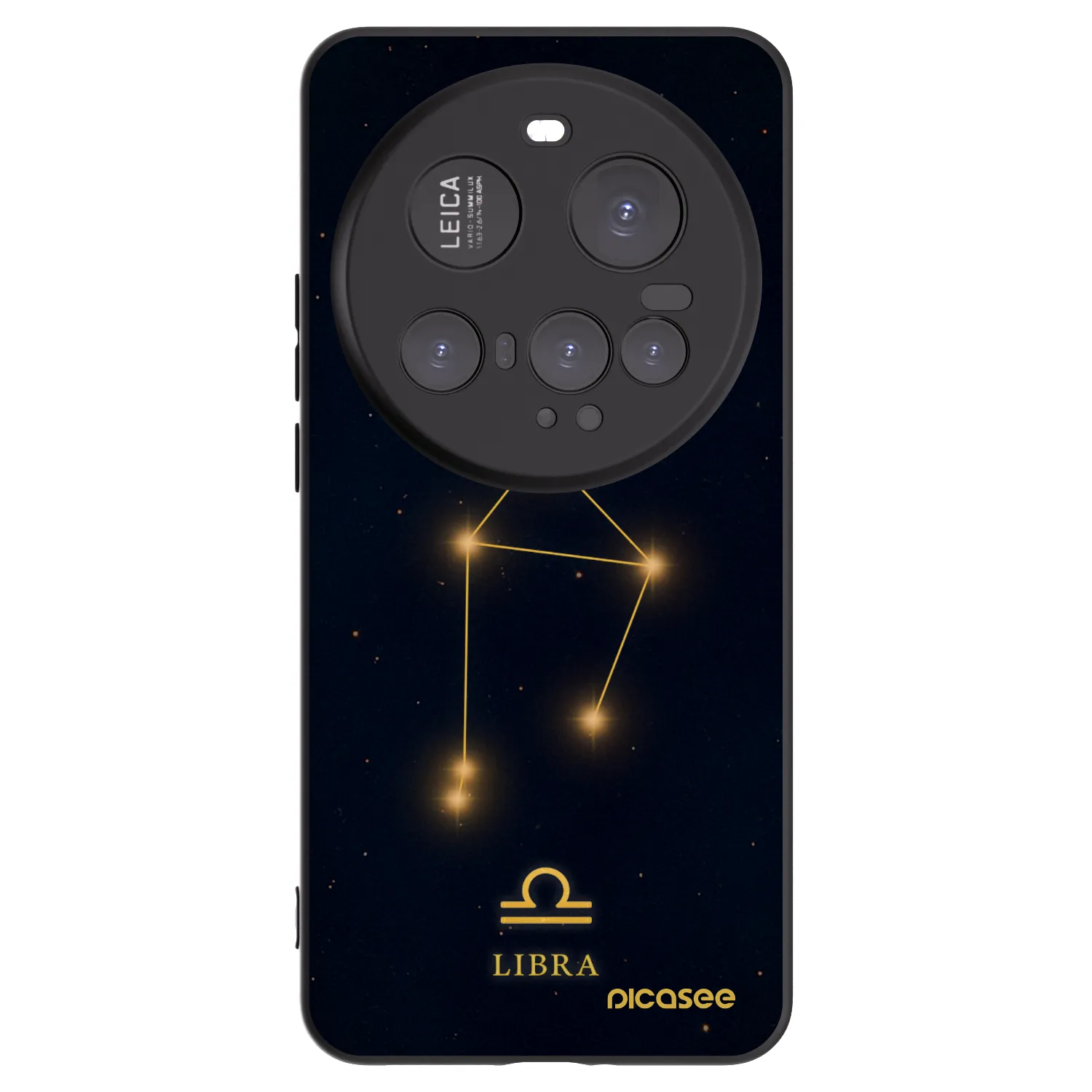 Picasee Μαύρη θήκη σιλικόνης για Xiaomi 15 Ultra - LIBRA