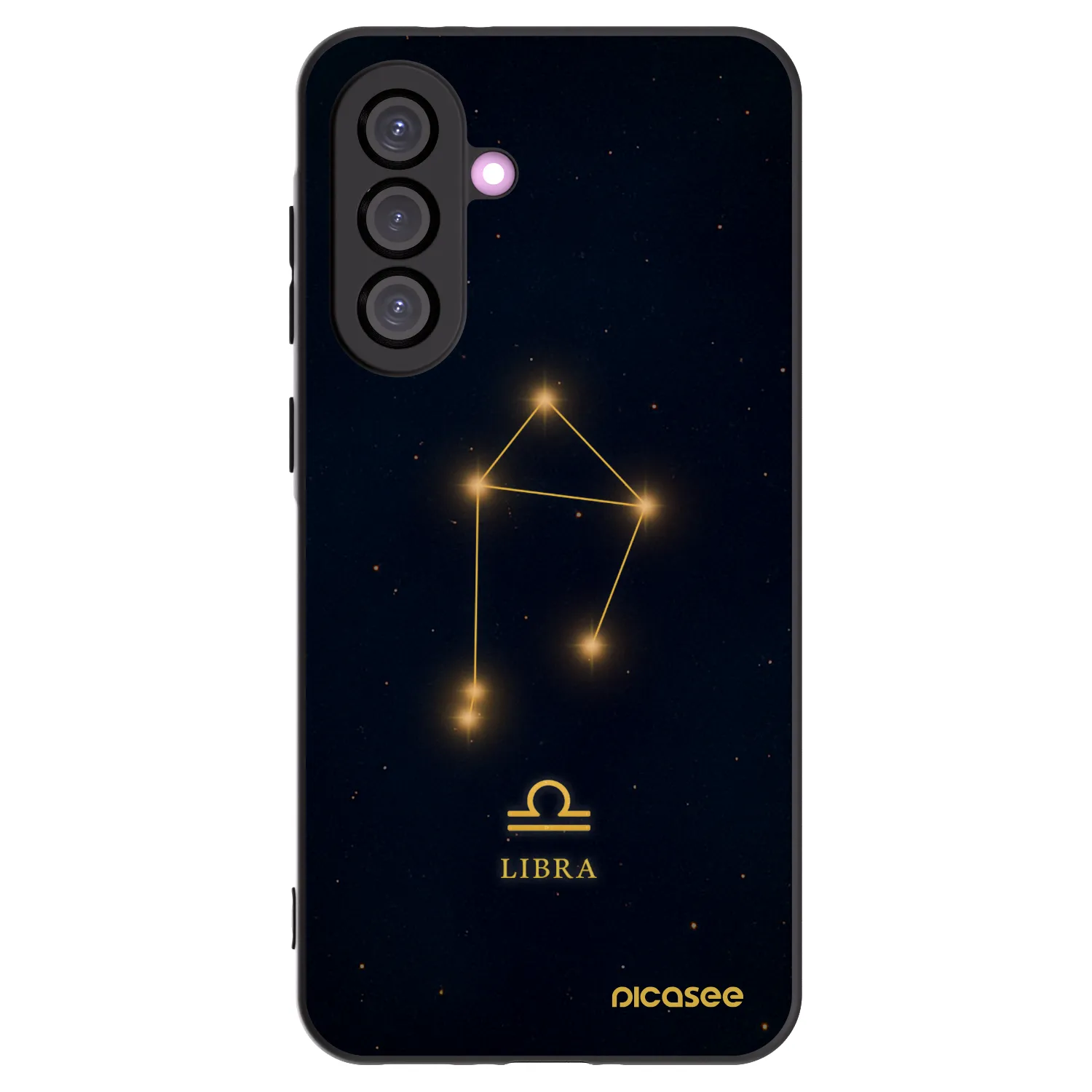 Picasee Μαύρη θήκη σιλικόνης για Samsung Galaxy A56 5G A566B - LIBRA