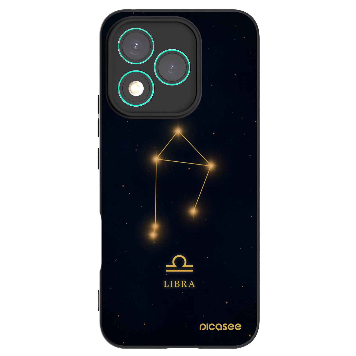 Picasee Μαύρη θήκη σιλικόνης για Honor 400 Lite 5G - LIBRA