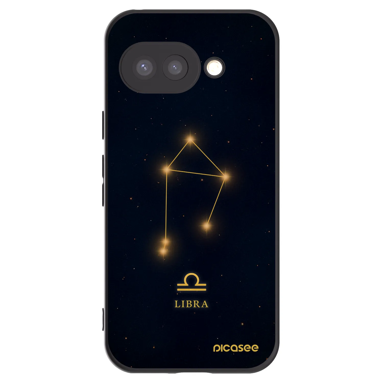 Picasee Μαύρη θήκη σιλικόνης για Google Pixel 9a - LIBRA