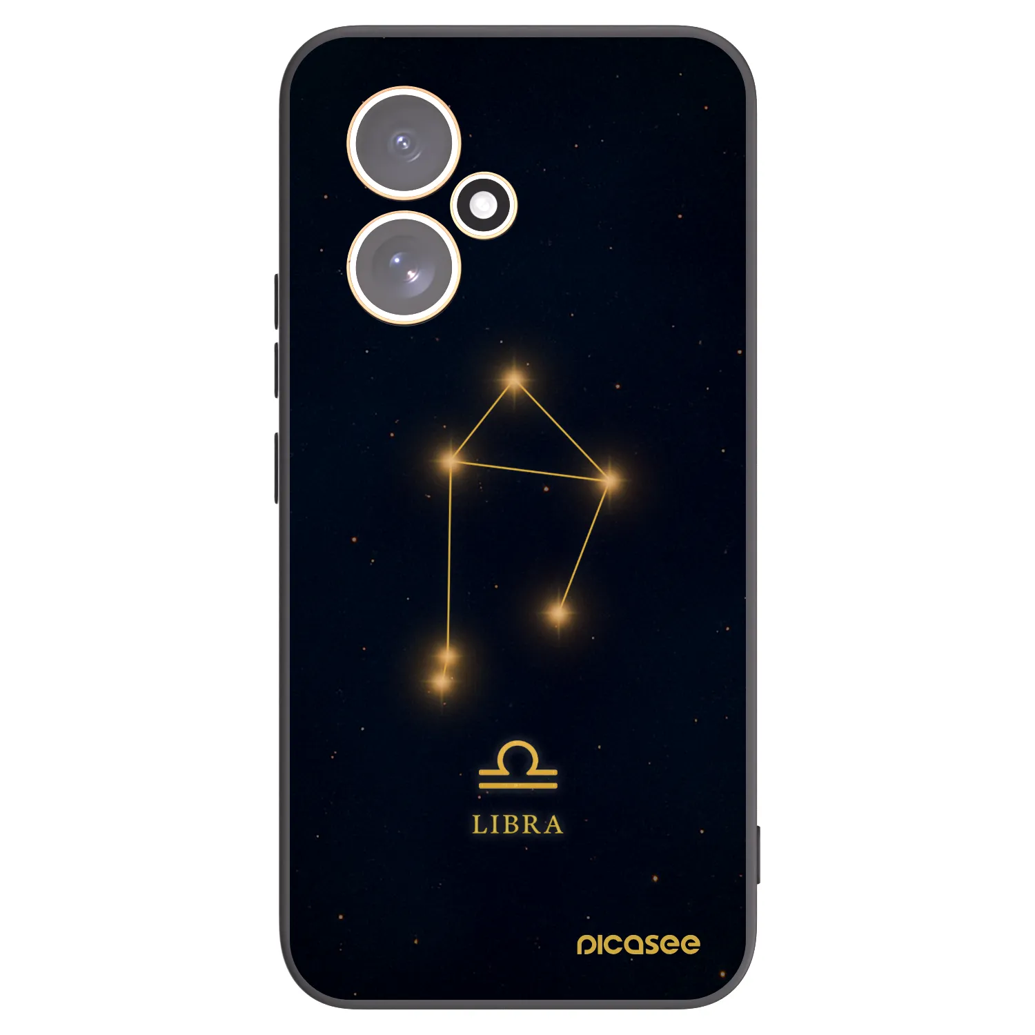 Picasee Μαύρη θήκη σιλικόνης για Honor 400 5G - LIBRA