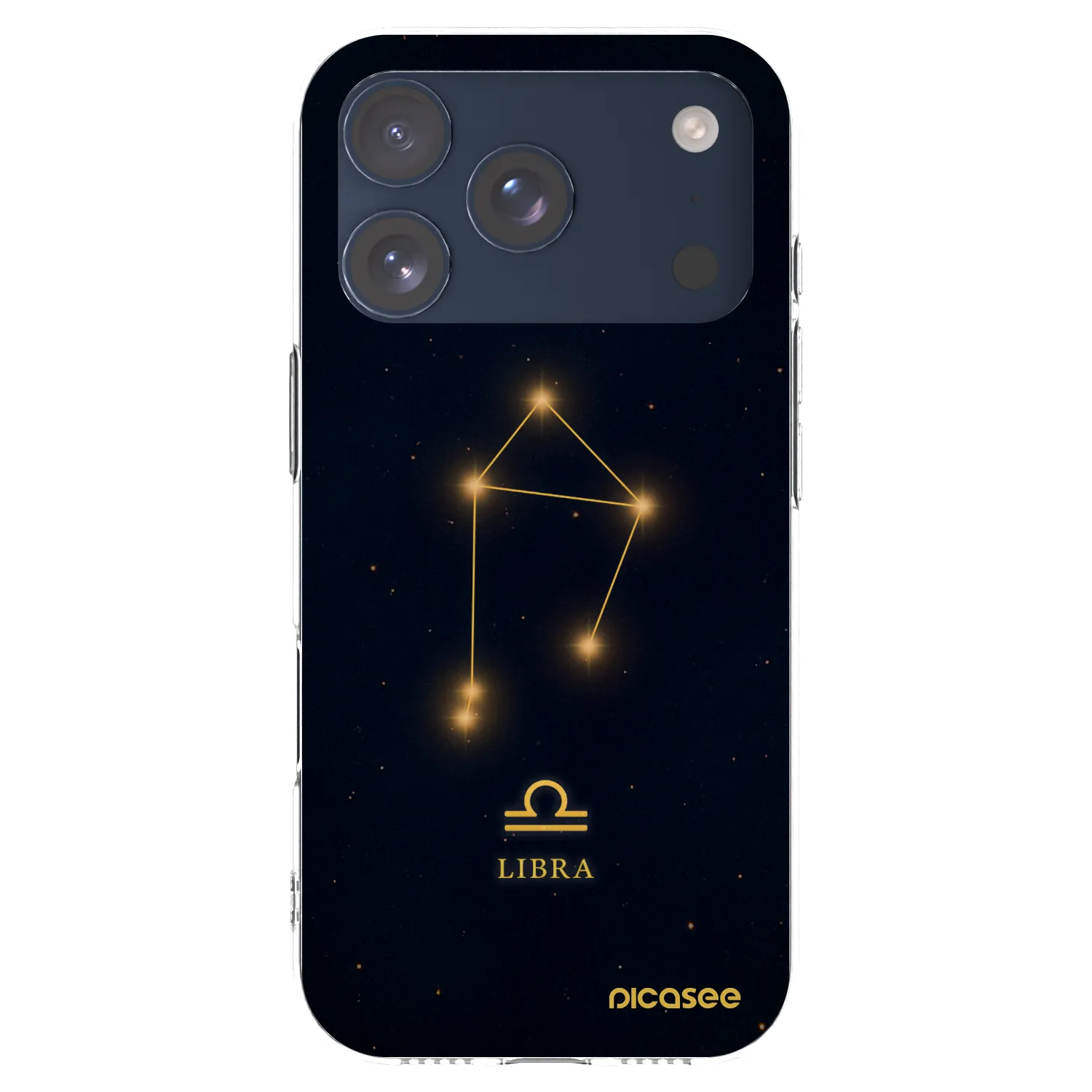 Picasee διαφανής θήκη σιλικόνης Apple iPhone 17 Pro - LIBRA
