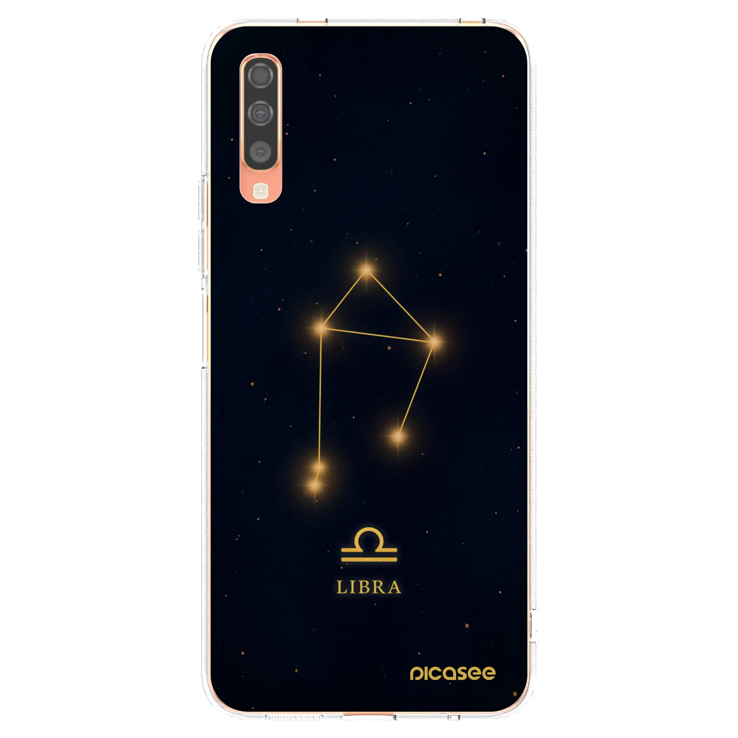 Picasee διαφανής θήκη σιλικόνης Samsung Galaxy A70 A705F - LIBRA
