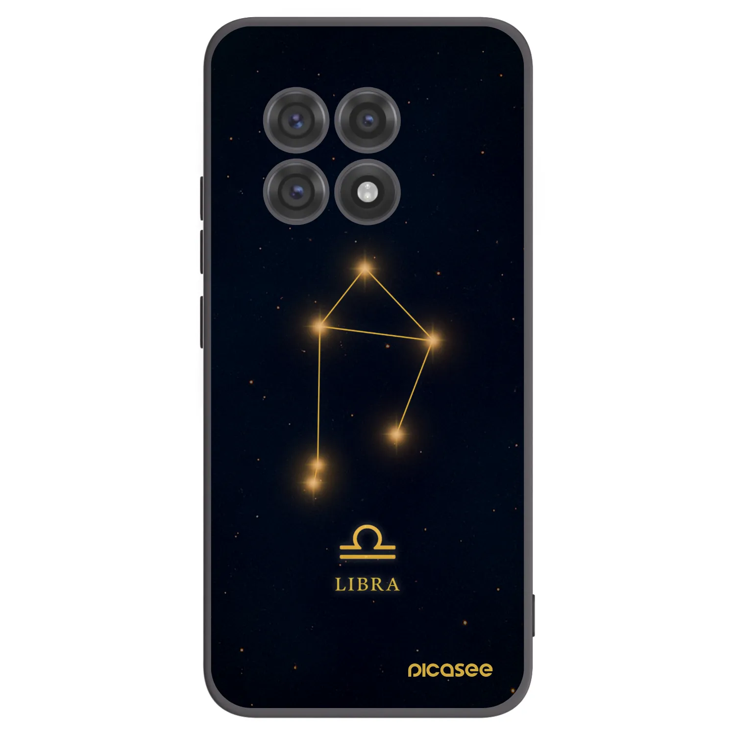 Picasee Μαύρη θήκη σιλικόνης για OnePlus 13R 5G - LIBRA