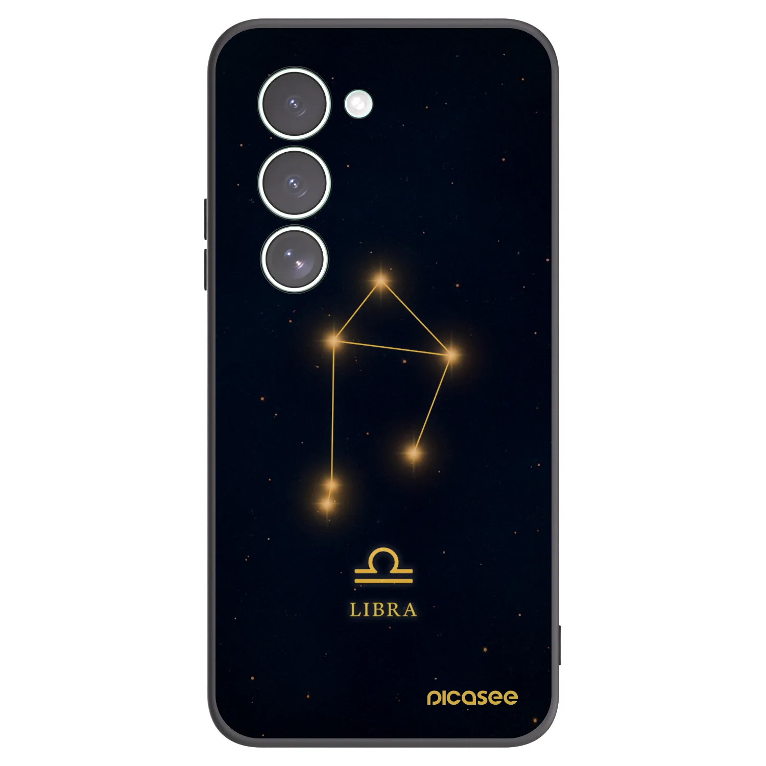 Picasee Μαύρη θήκη σιλικόνης για Xiaomi Redmi 15 5G - LIBRA