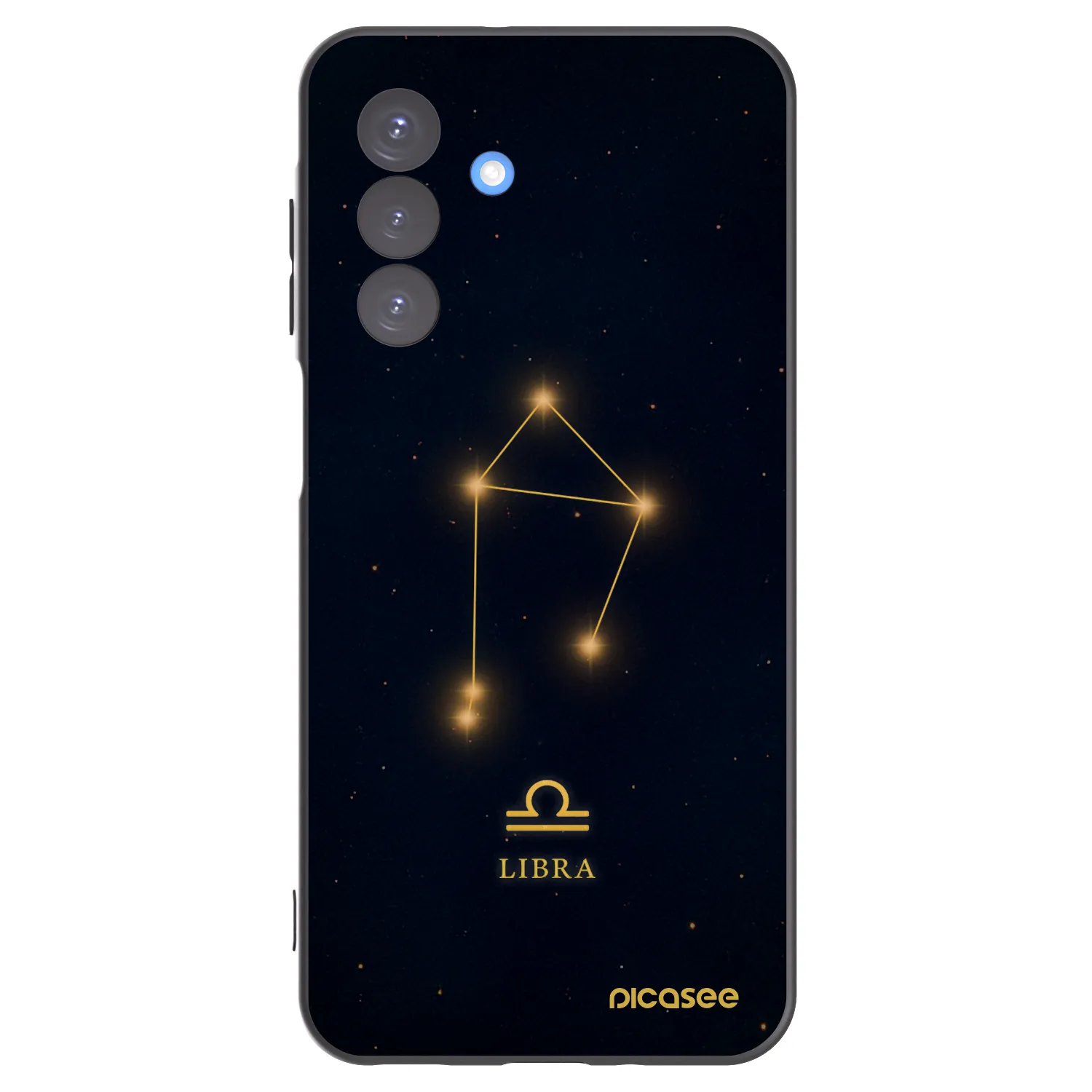 Picasee Μαύρη θήκη σιλικόνης για Samsung Galaxy A17 5G - LIBRA