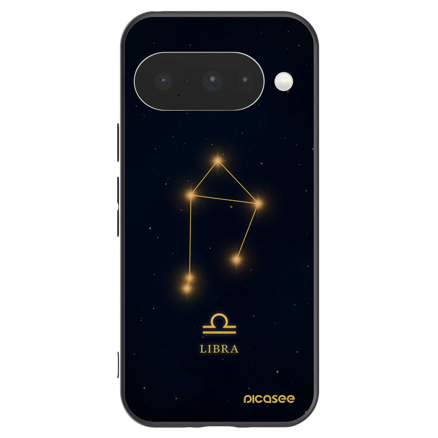 Picasee Μαύρη θήκη σιλικόνης για Google Pixel 10 - LIBRA