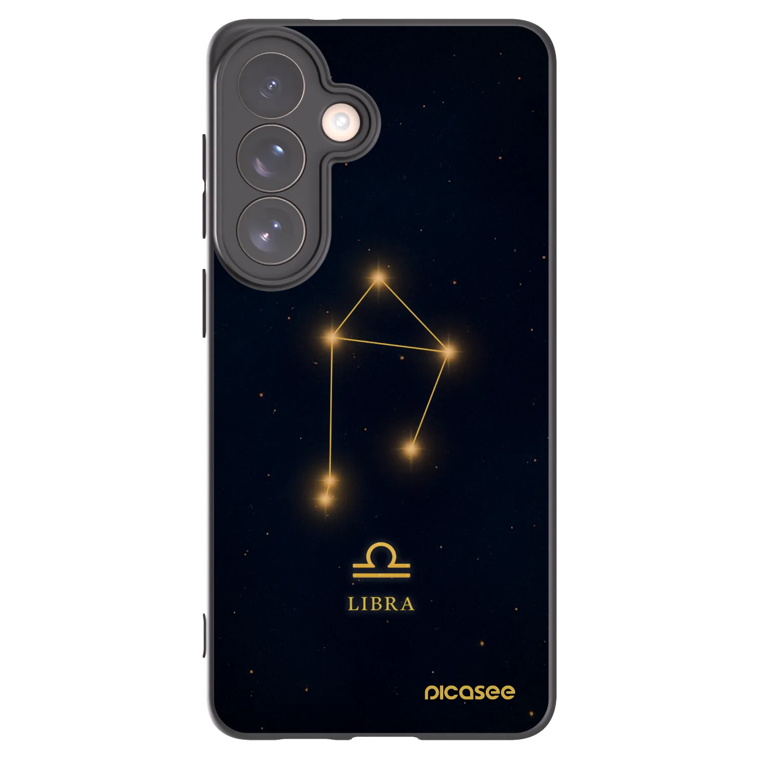 Picasee Μαύρη θήκη σιλικόνης για Samsung Galaxy S26+ - LIBRA