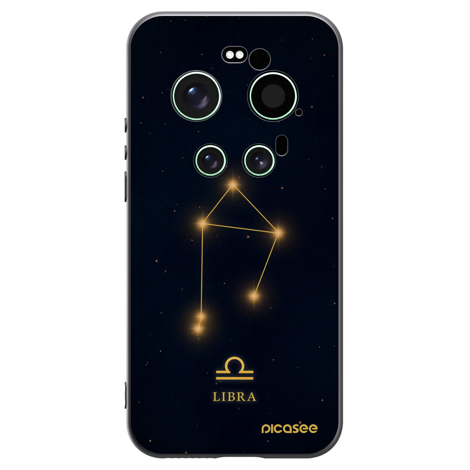 Picasee Μαύρη θήκη σιλικόνης για Xiaomi 17 Ultra - LIBRA